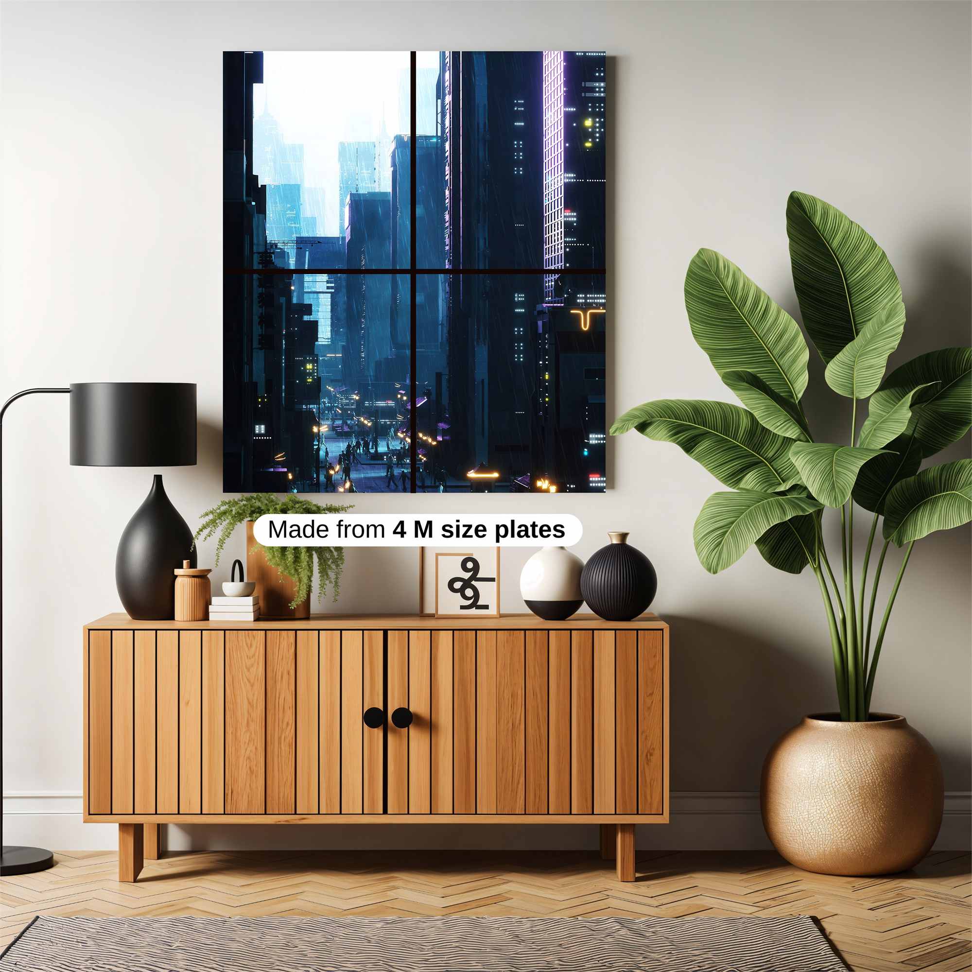 Neon Haze Safe Wall Magnetic / M