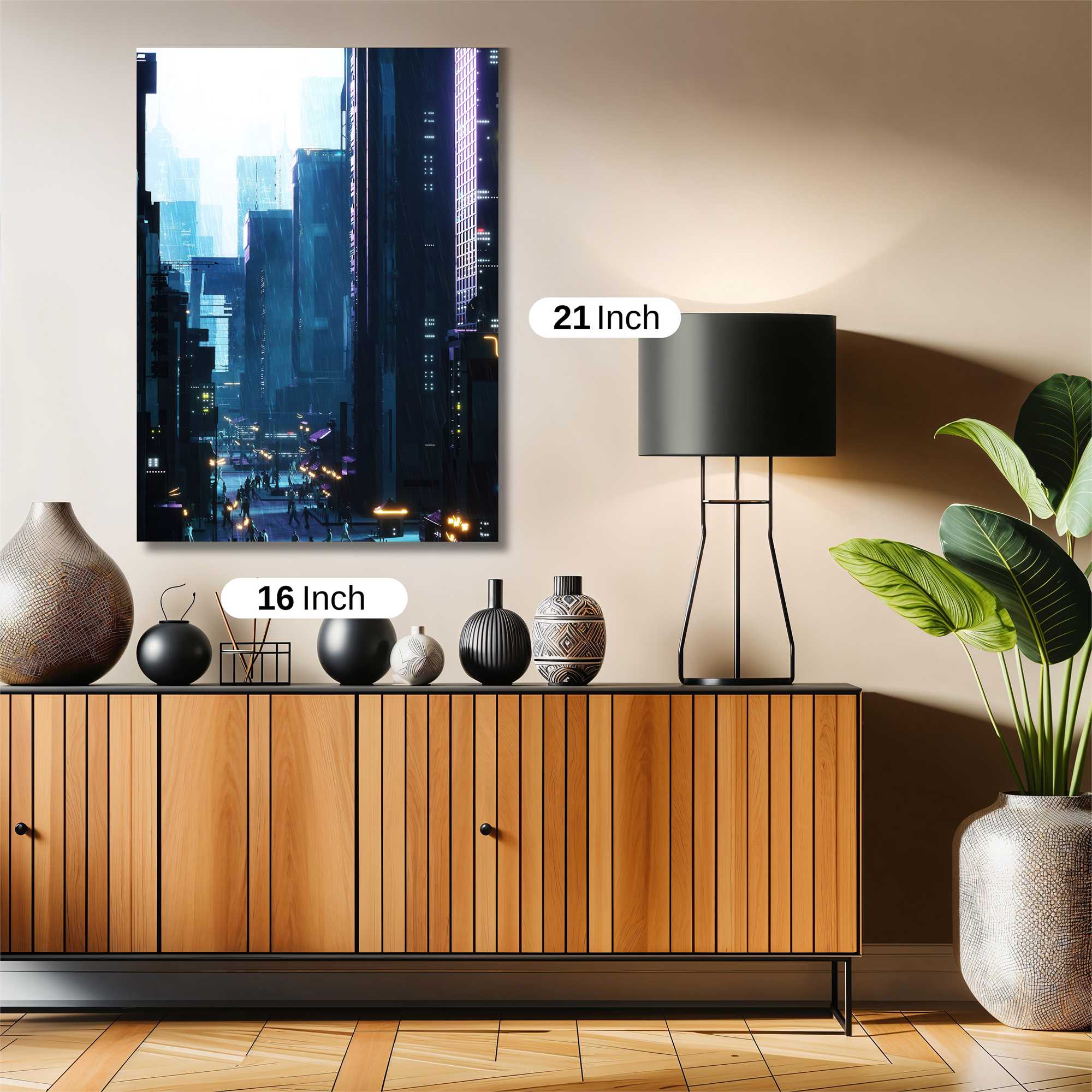 Neon Haze Safe Wall Magnetic / M