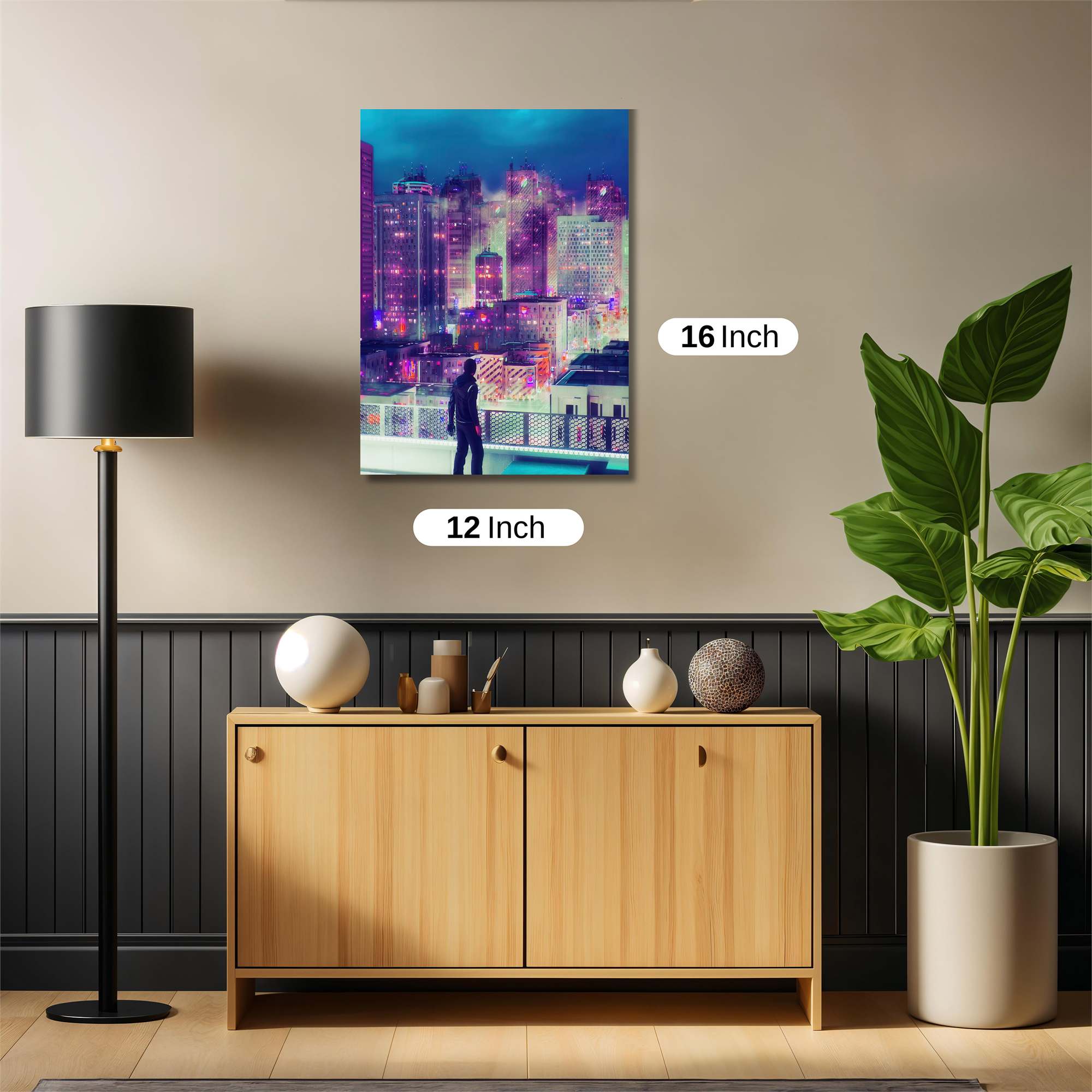 Neon Reverie Safe Wall Magnetic / M