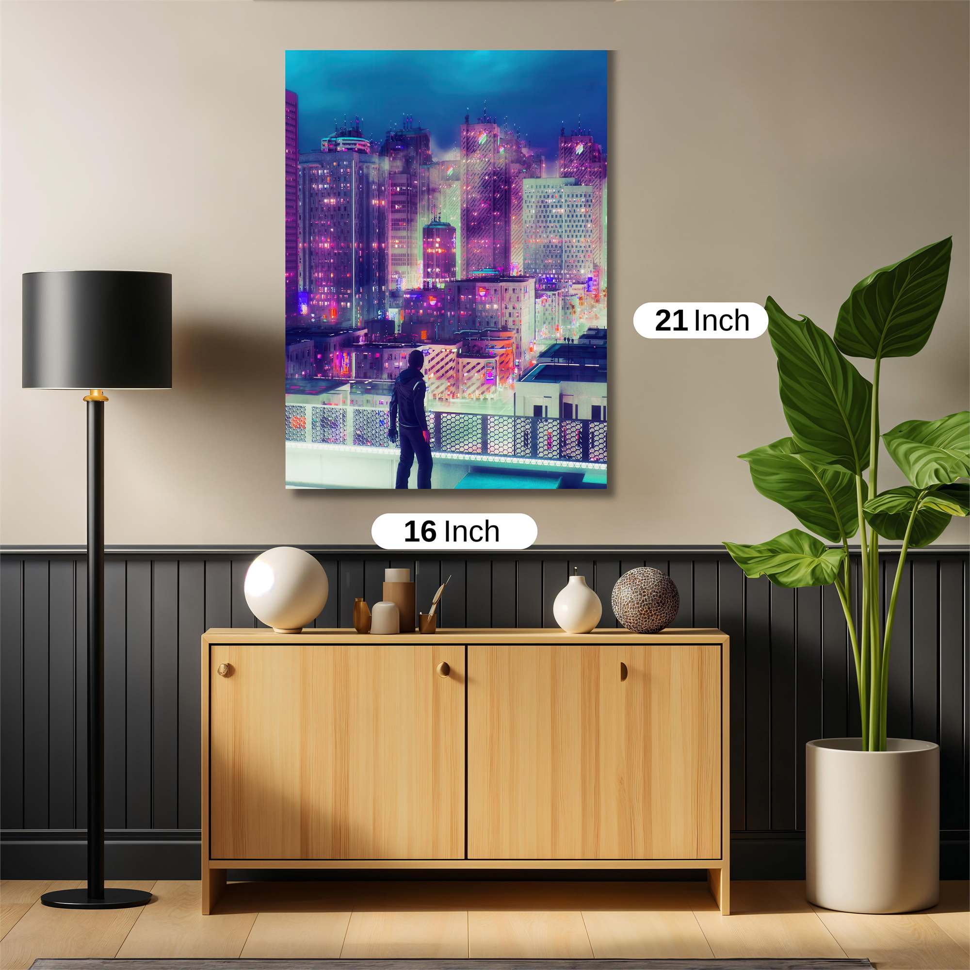 Neon Reverie Safe Wall Magnetic / M