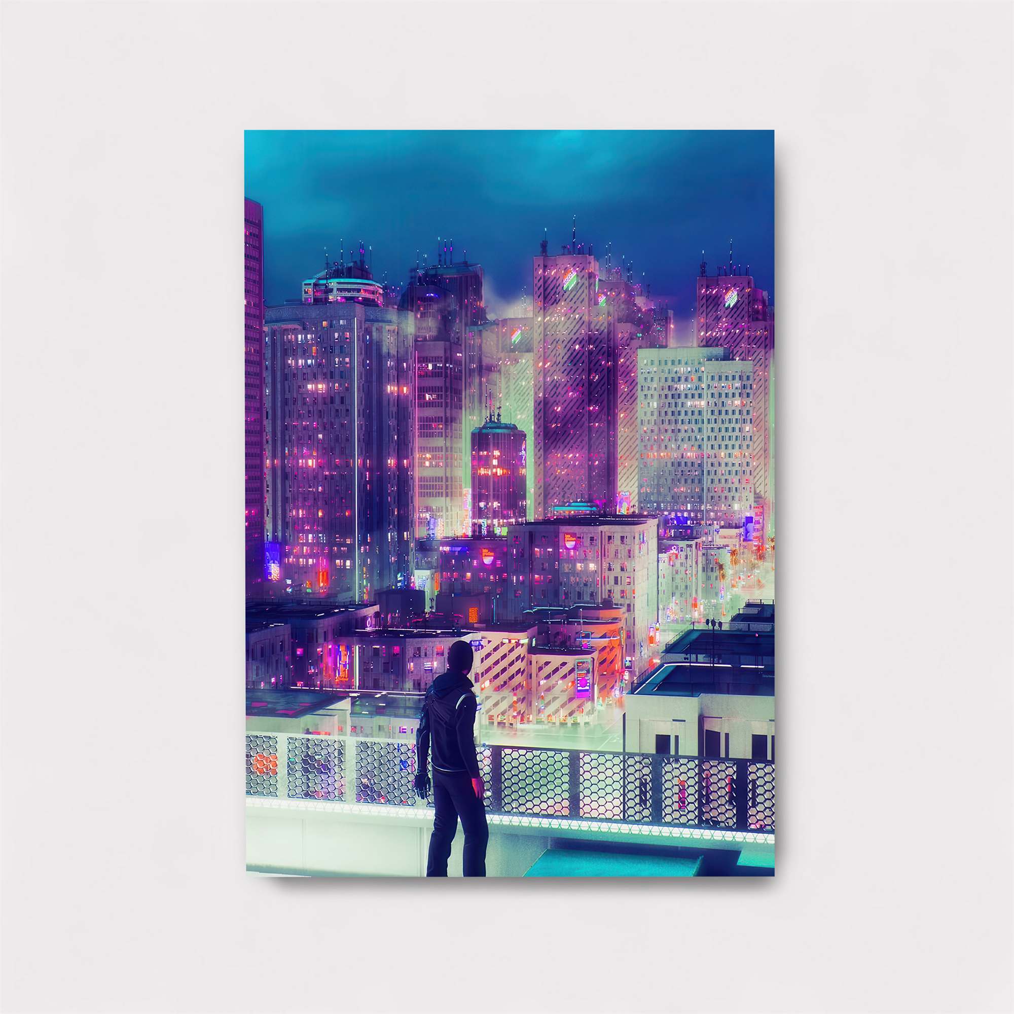 Neon Reverie Safe Wall Magnetic / M