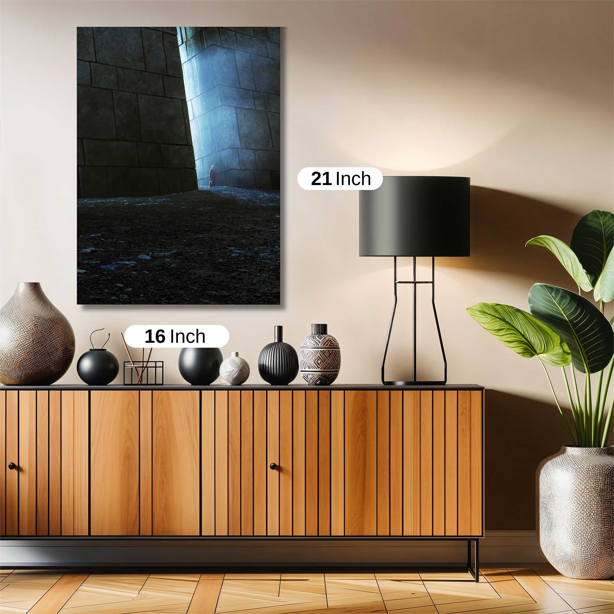 Luminous Solitude Safe Wall Magnetic / M