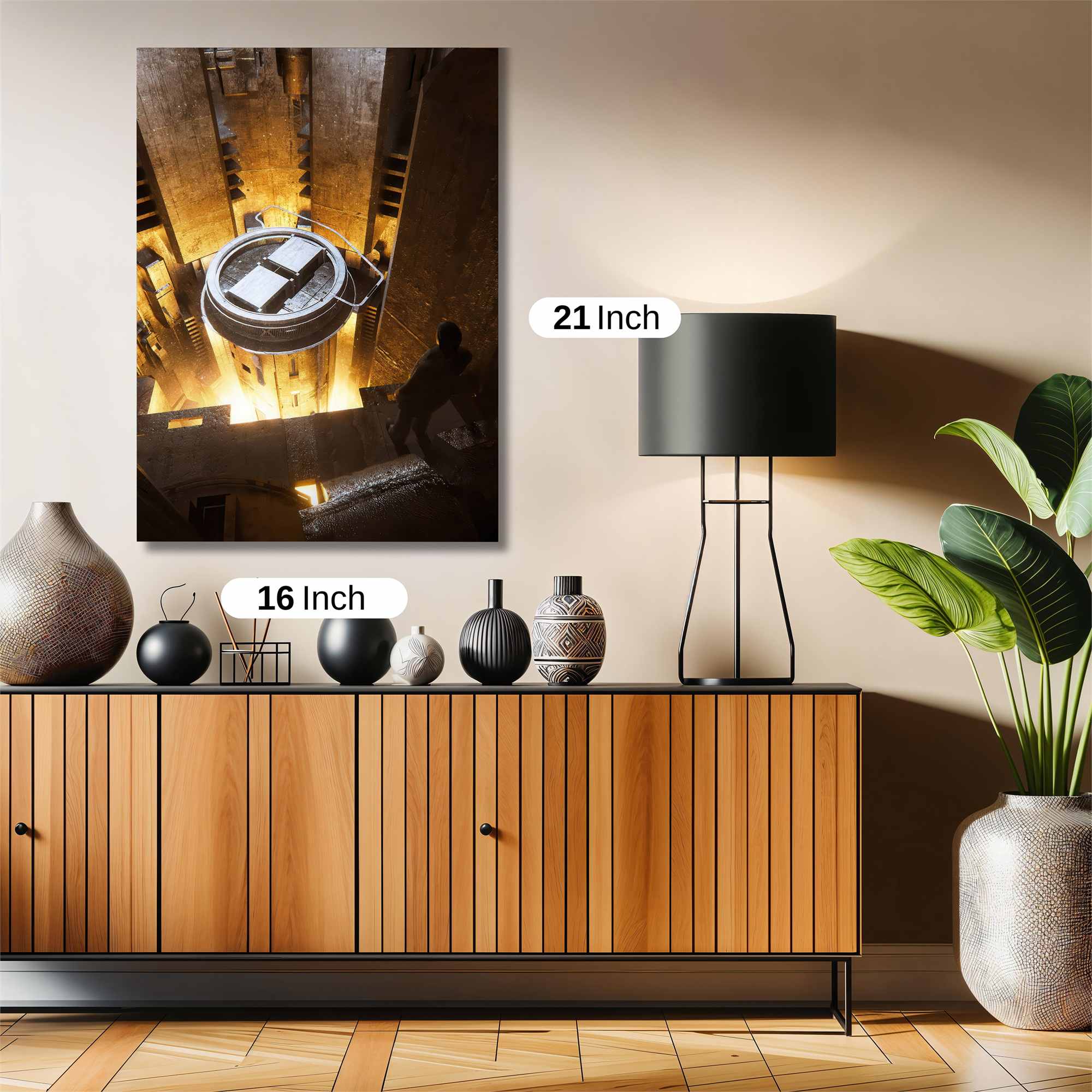 Vaulted Silence Safe Wall Magnetic / M