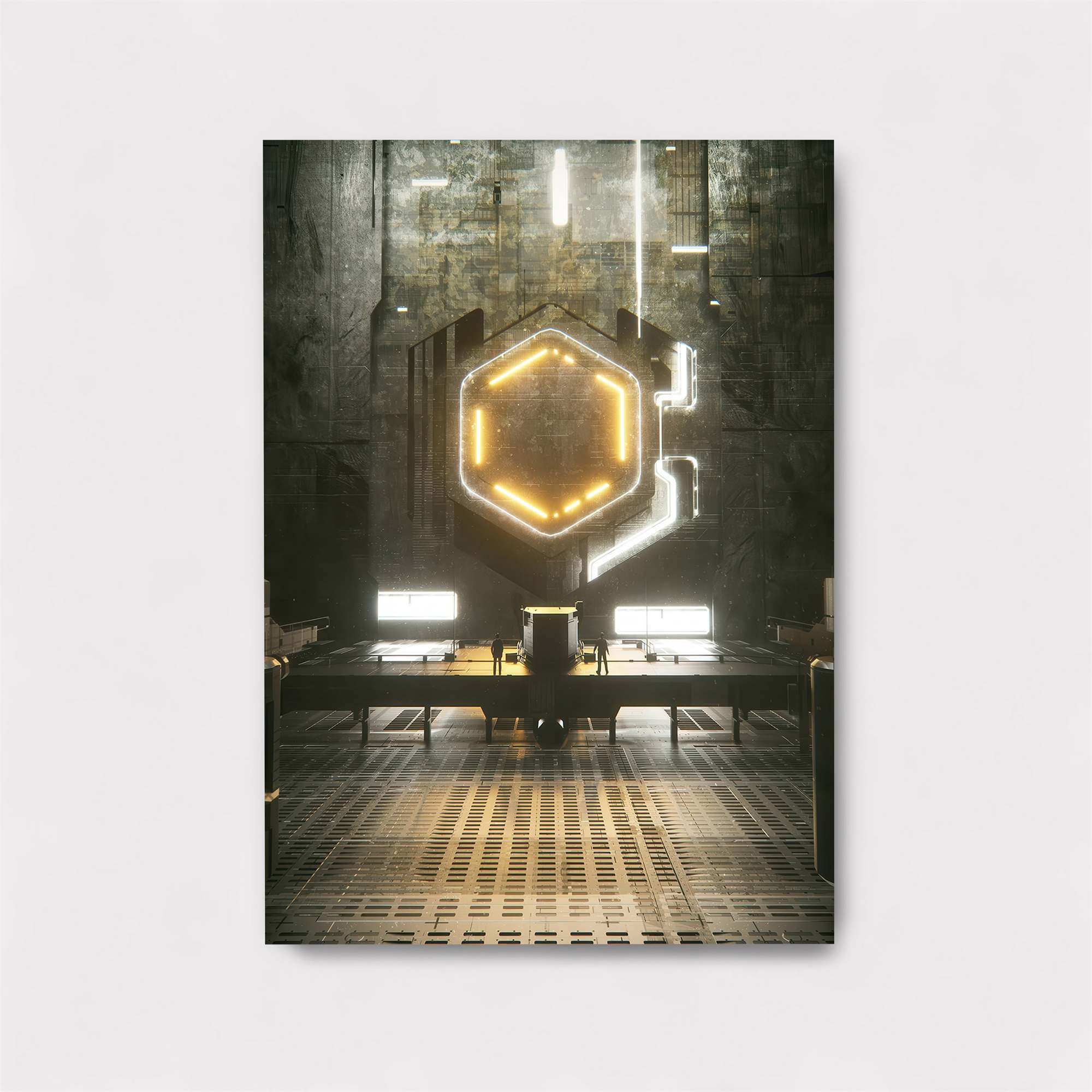 Hexagon Reverie Safe Wall Magnetic / M