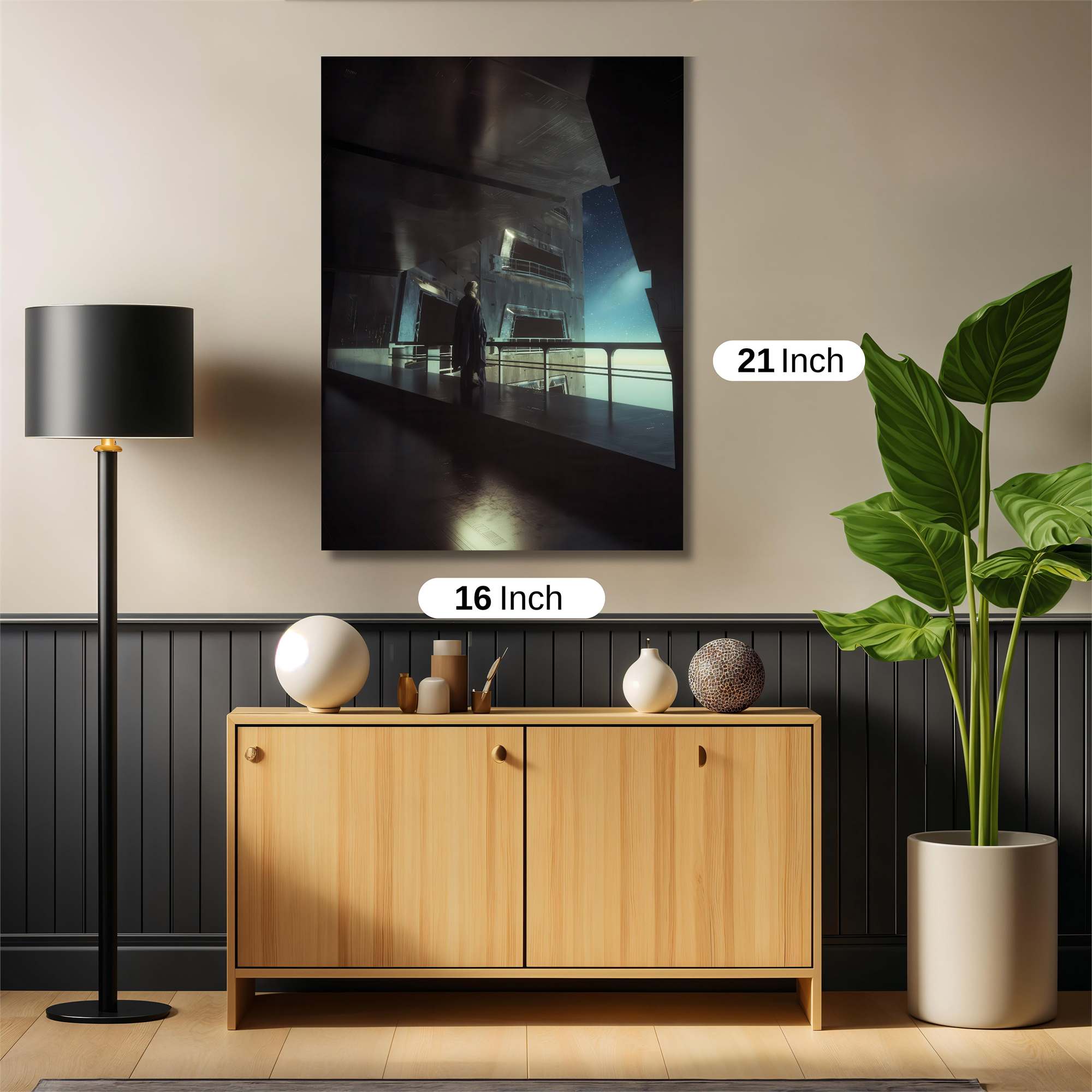 Architectural Solitude Safe Wall Magnetic / M