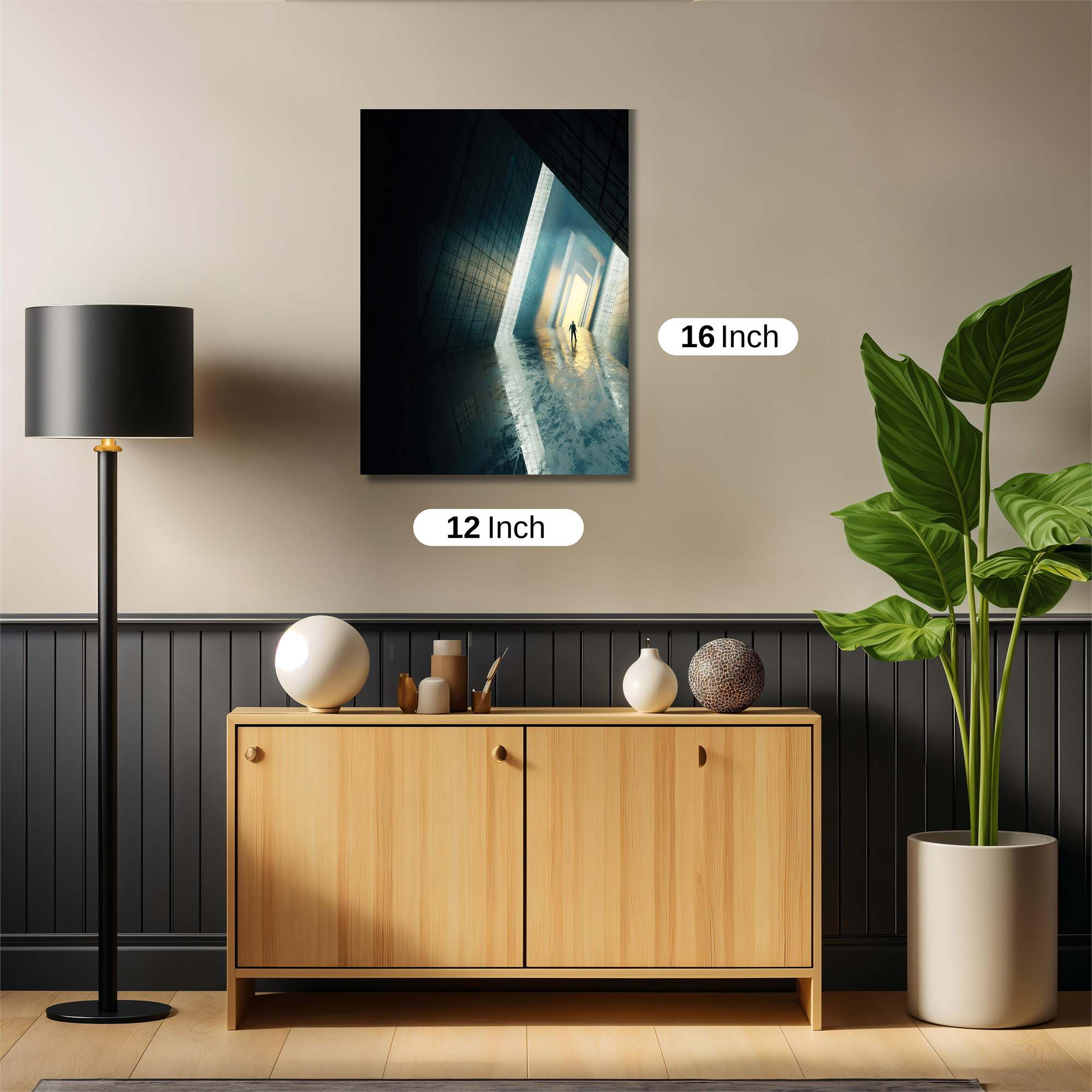 Endless Reflection Safe Wall Magnetic / M