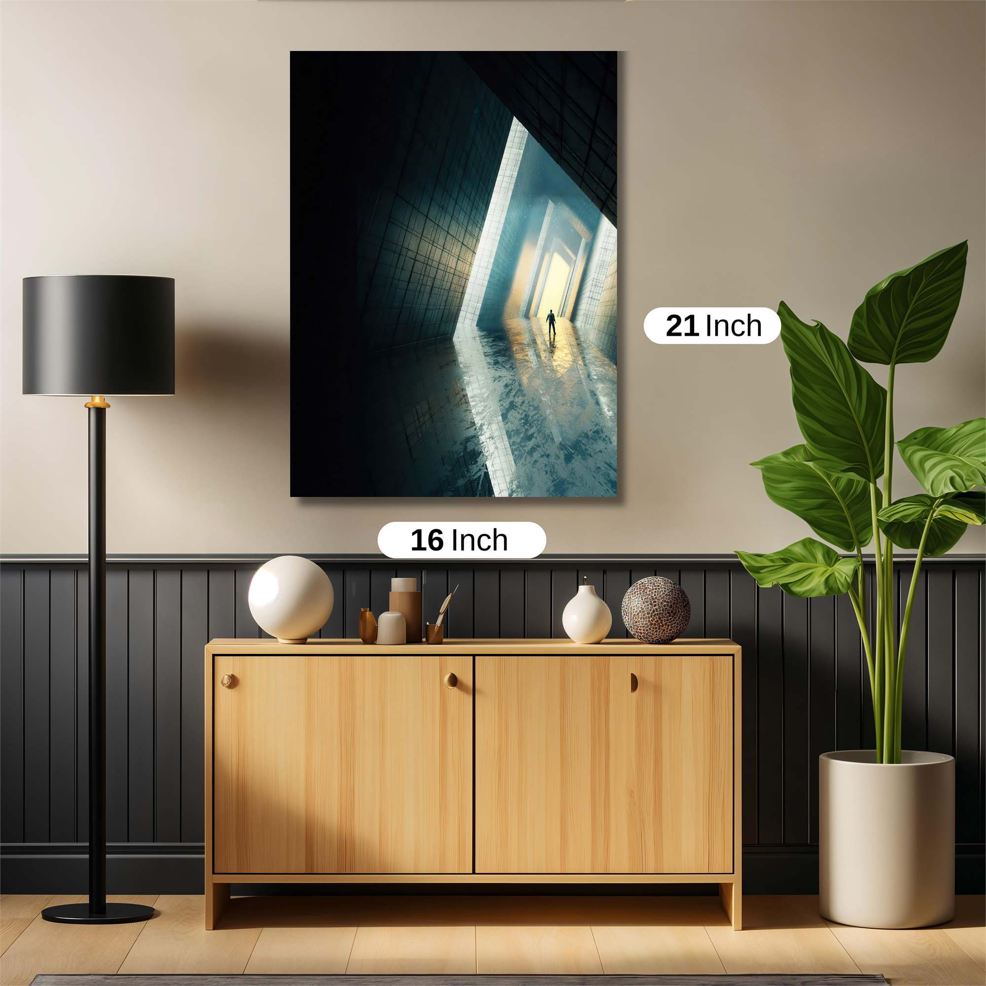 Endless Reflection Safe Wall Magnetic / M