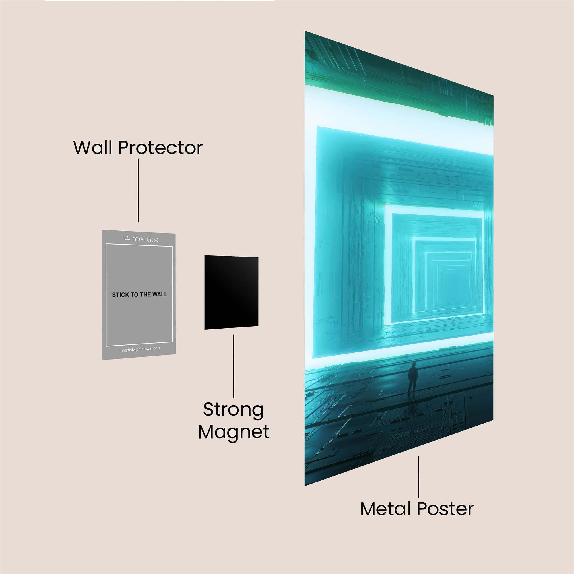 Portal Reverie Safe Wall Magnetic / M