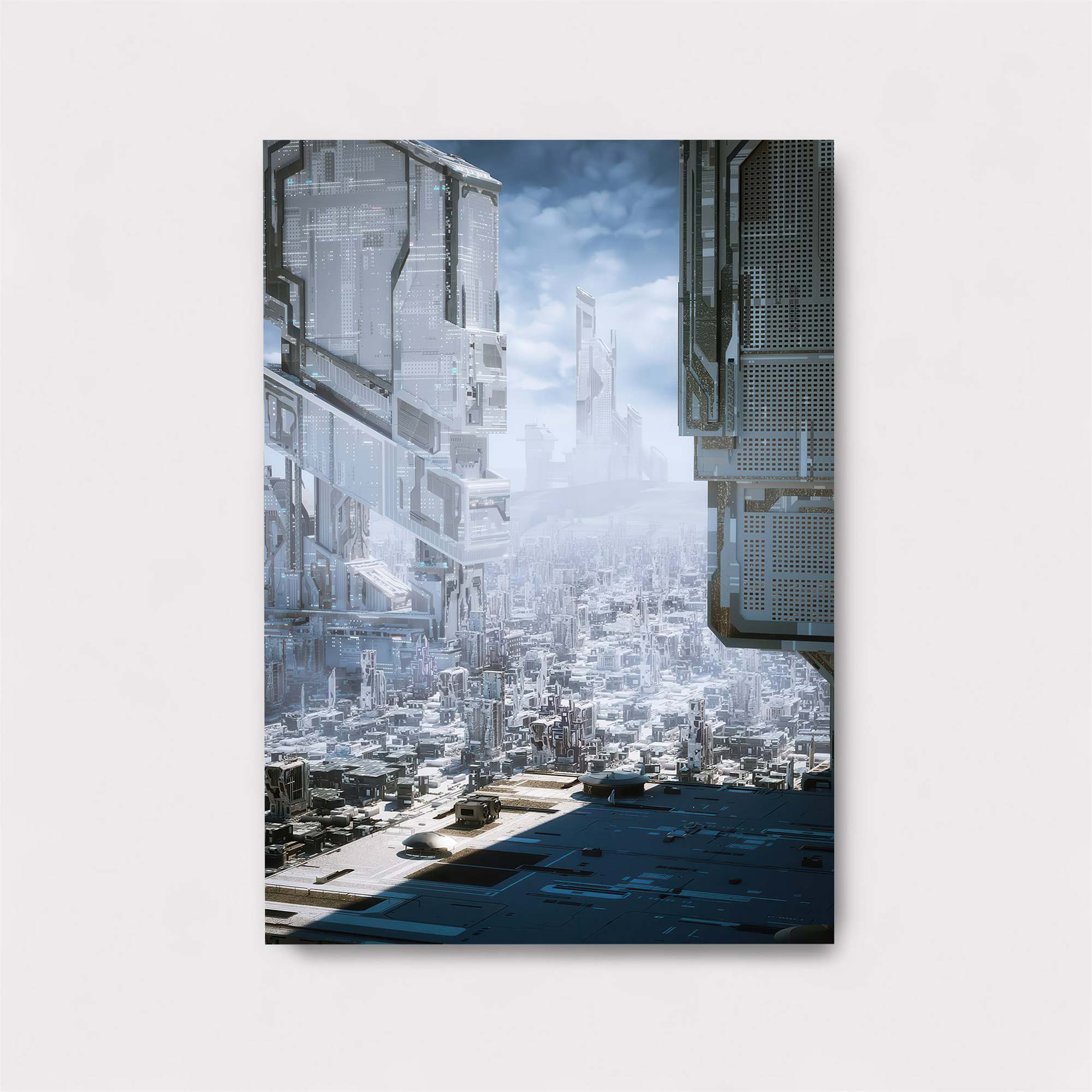 Futuristic Serenity Safe Wall Magnetic / M