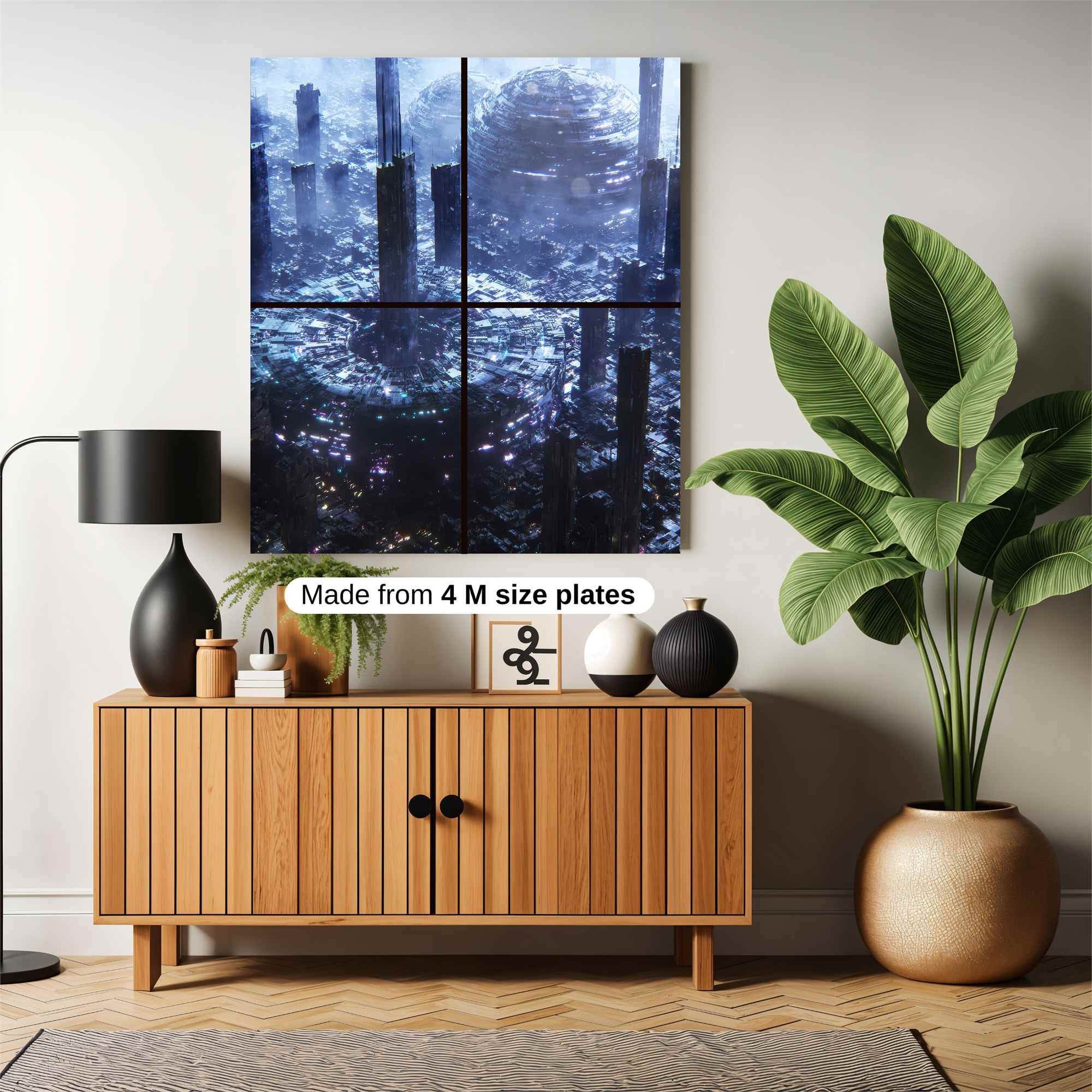 Futuristic Echo Safe Wall Magnetic / M