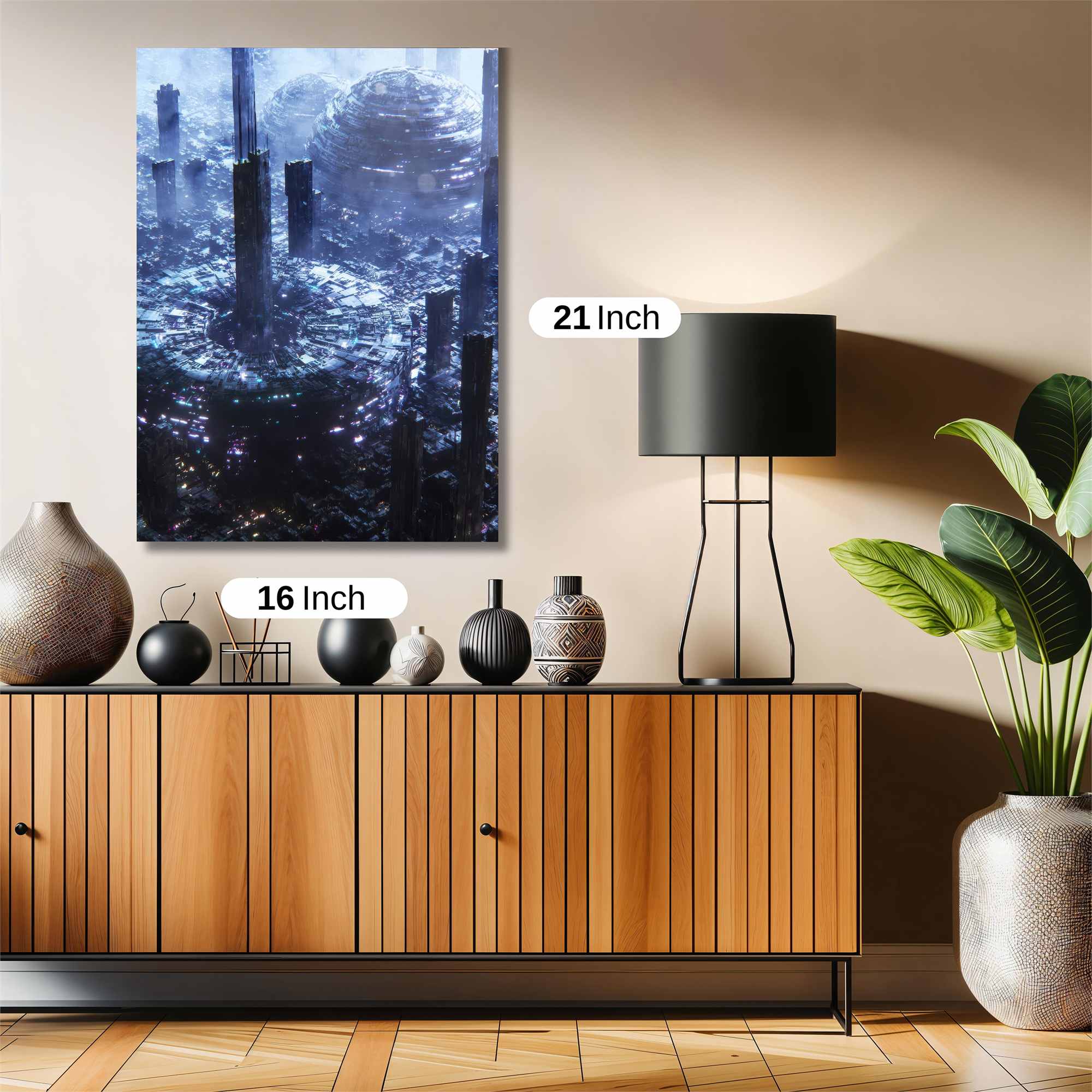 Futuristic Echo Safe Wall Magnetic / M