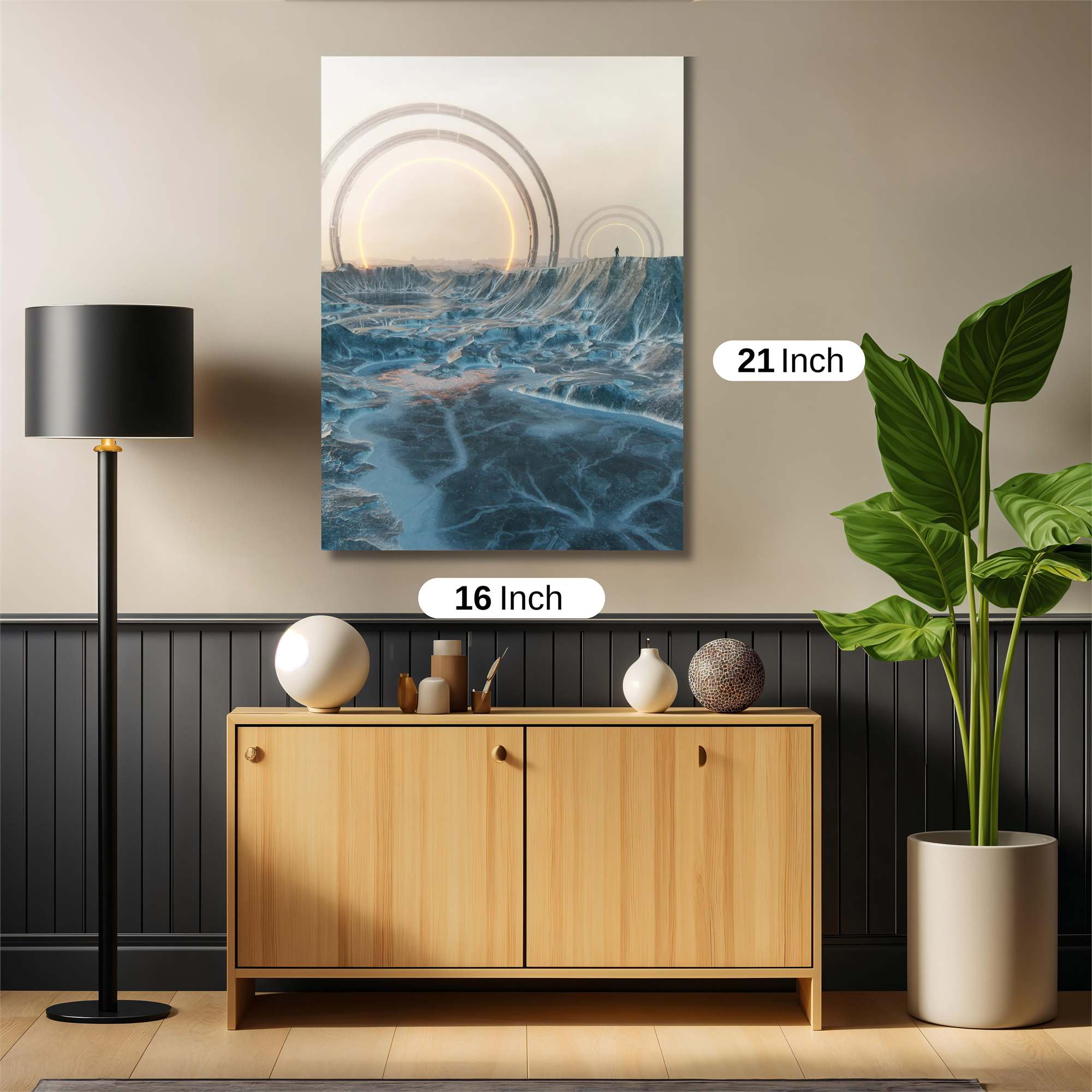 Ethereal Horizons Safe Wall Magnetic / M