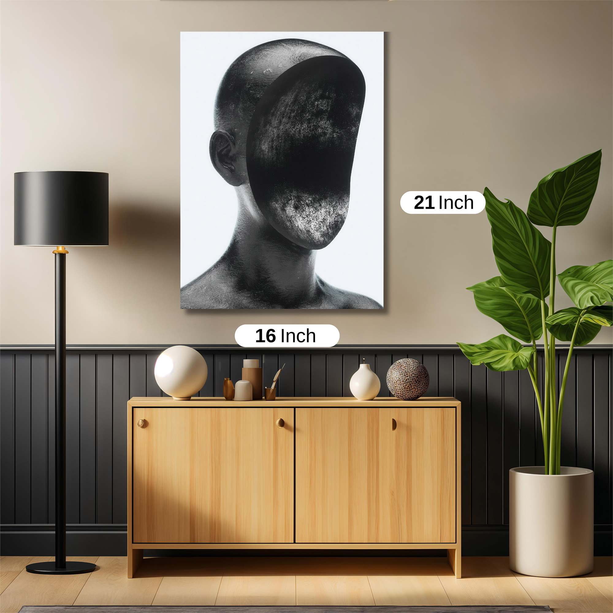 Hollow Gloom Safe Wall Magnetic / M