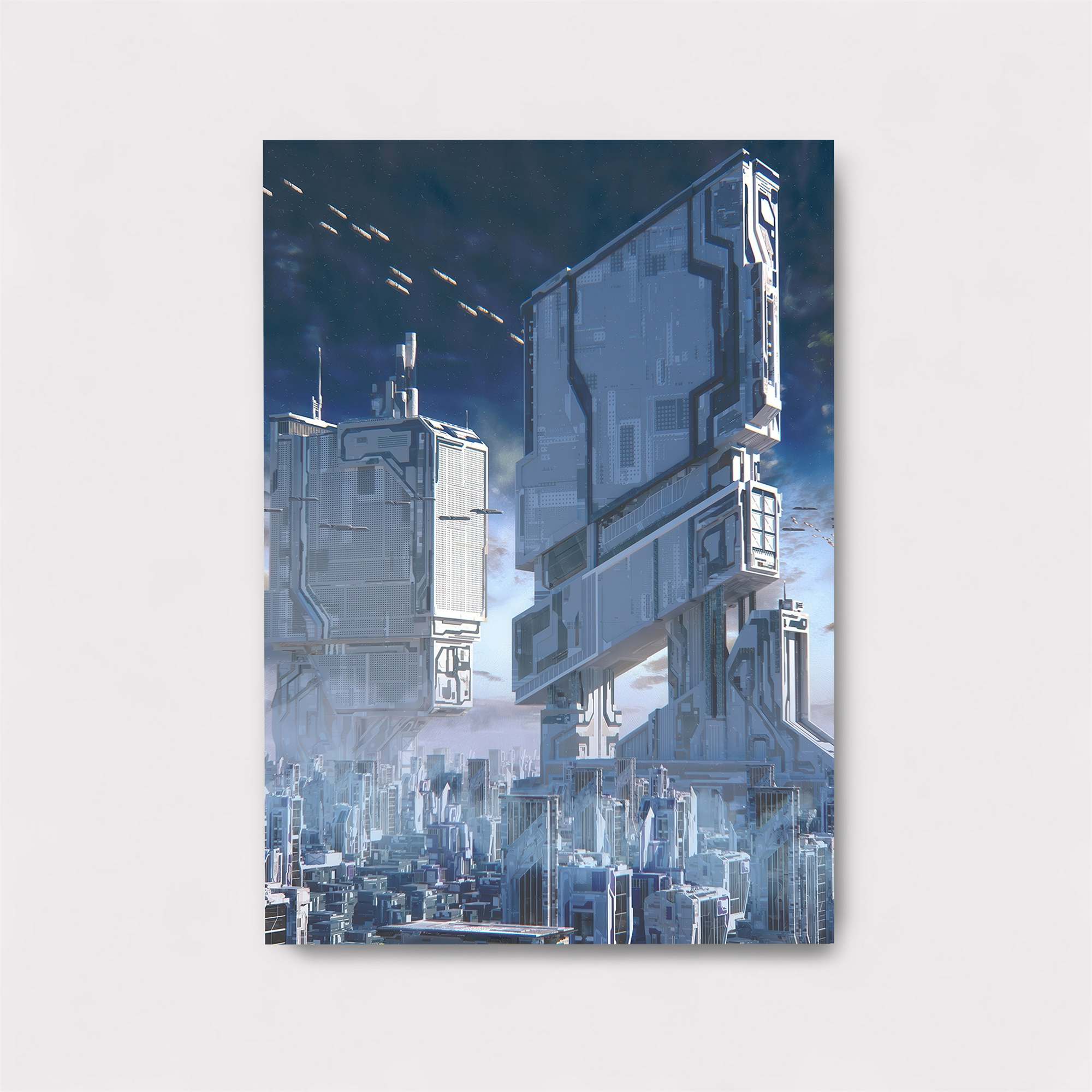 Futuristic Titans Safe Wall Magnetic / M