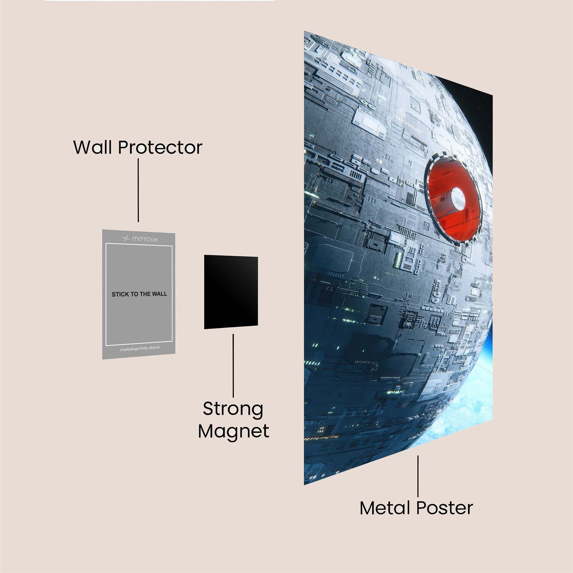 Deathstar Dread Safe Wall Magnetic / M