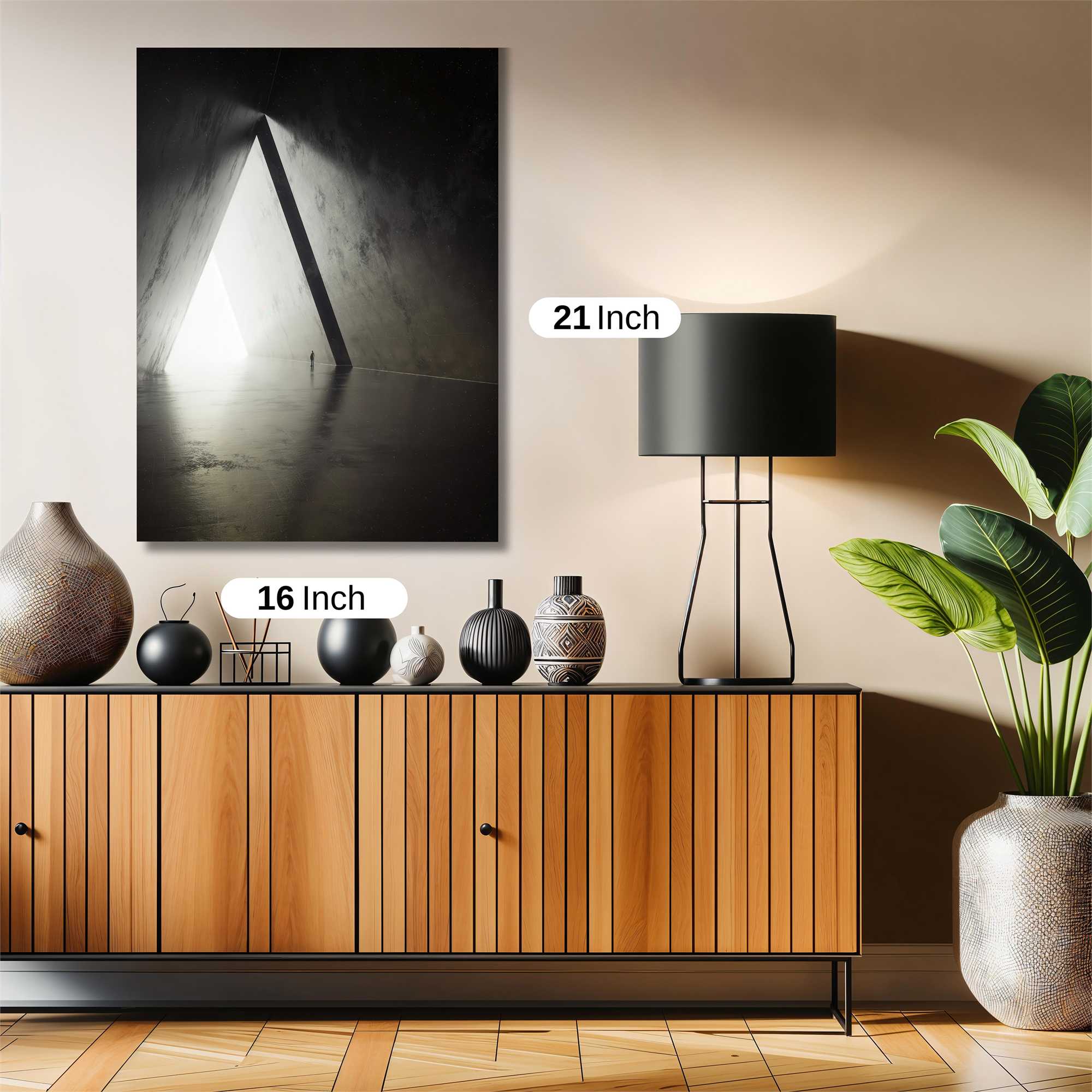 Geometric Solitude Safe Wall Magnetic / M