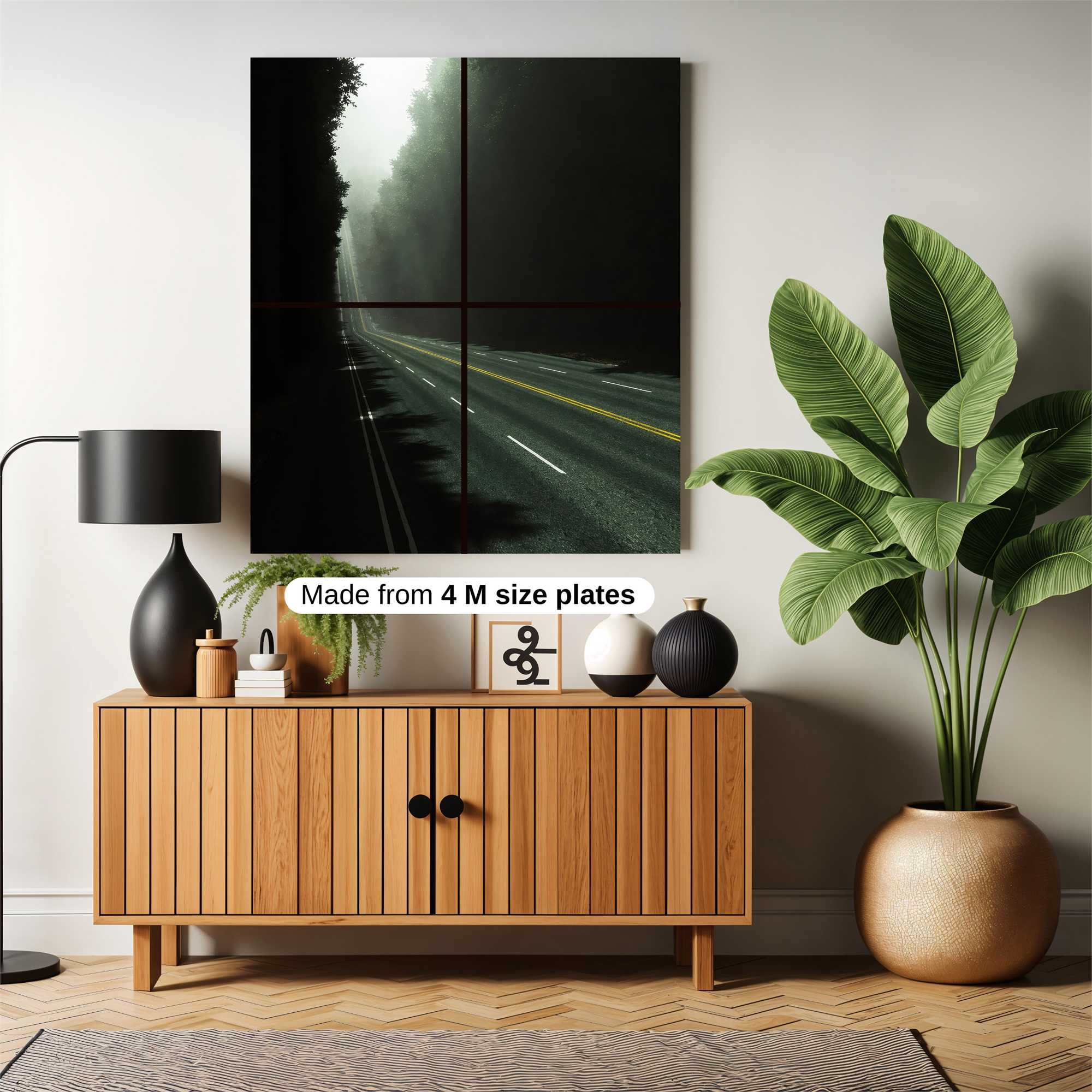 Misty Pathway Safe Wall Magnetic / M