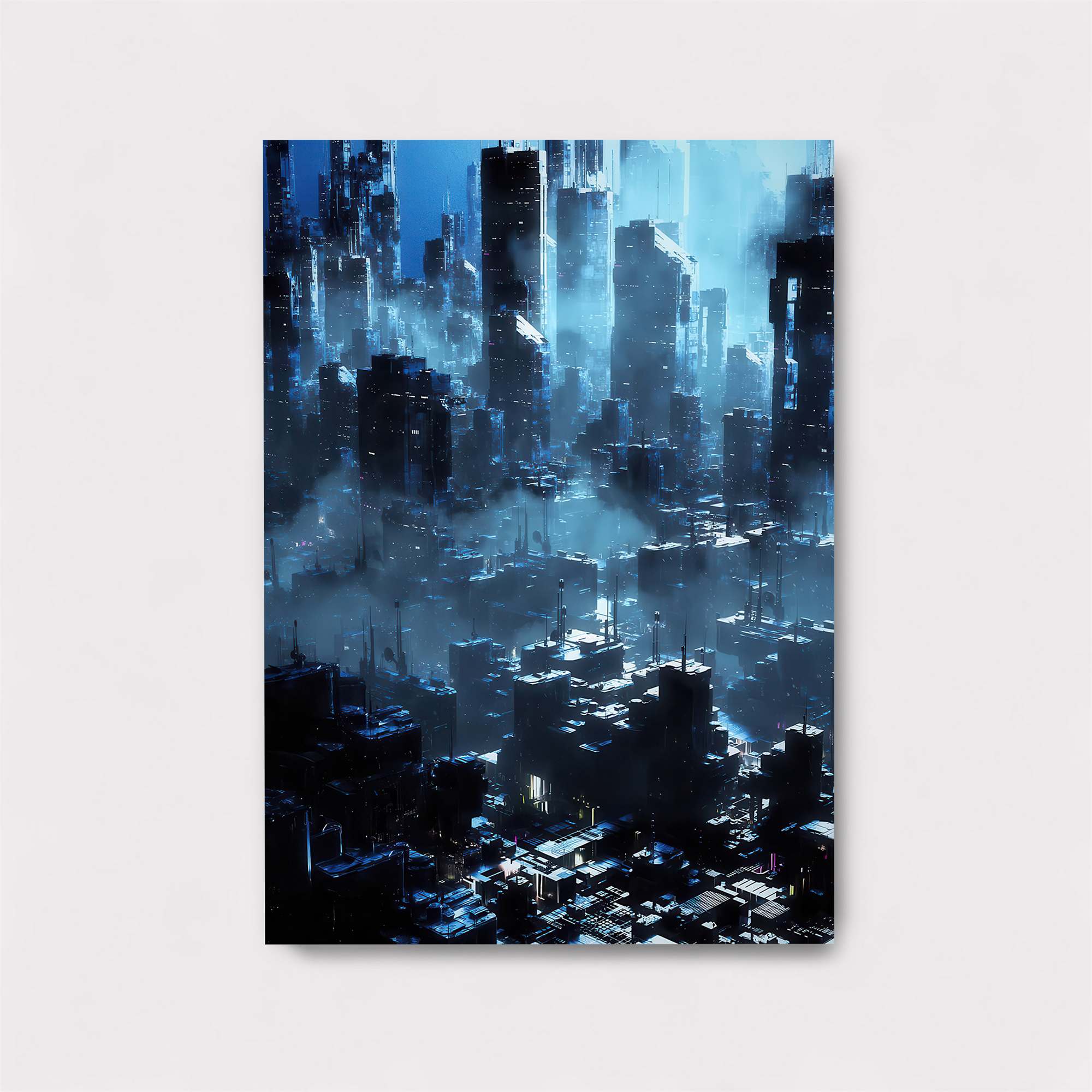 Futuristic Serenity Safe Wall Magnetic / M