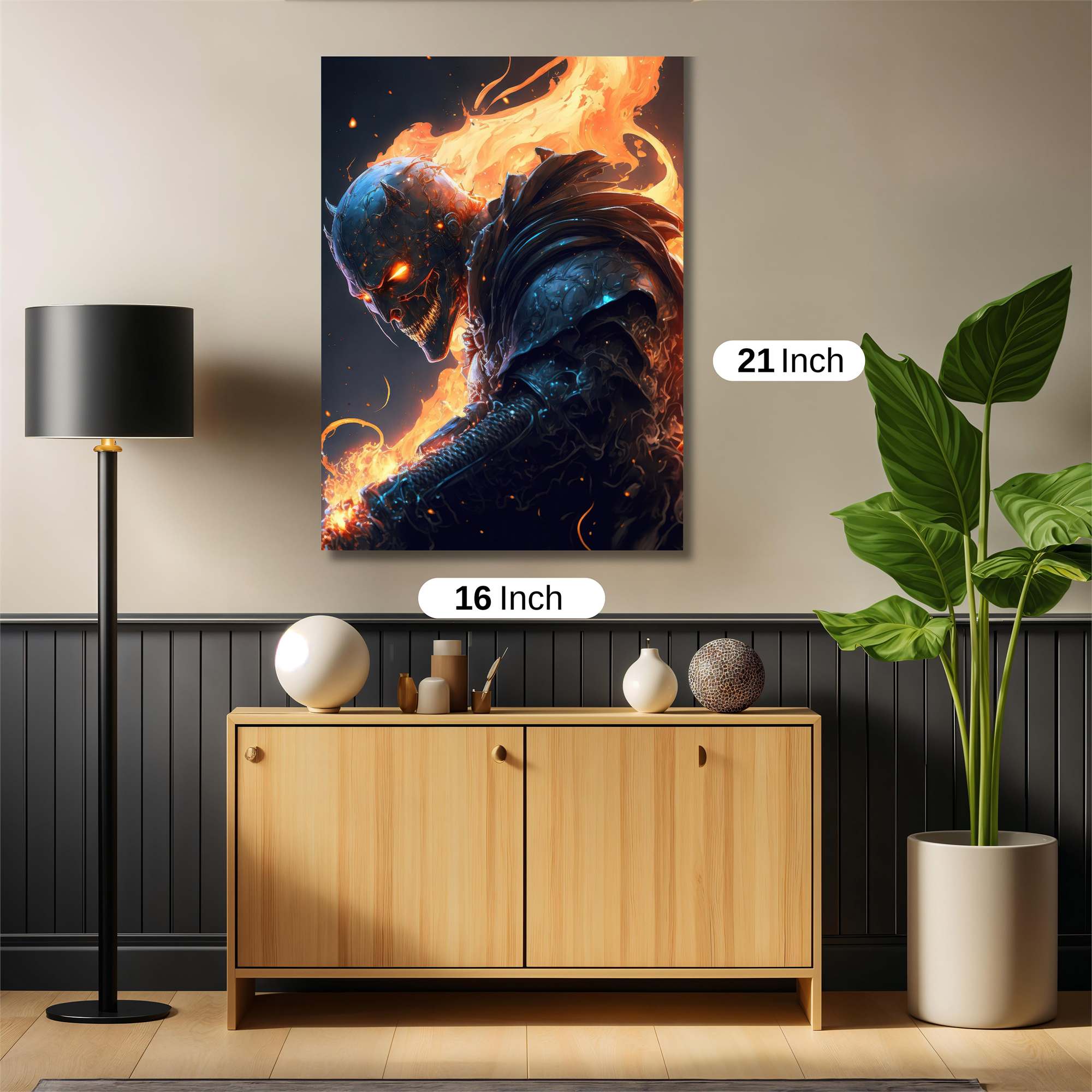 Inferno Knightmare Safe Wall Magnetic / M