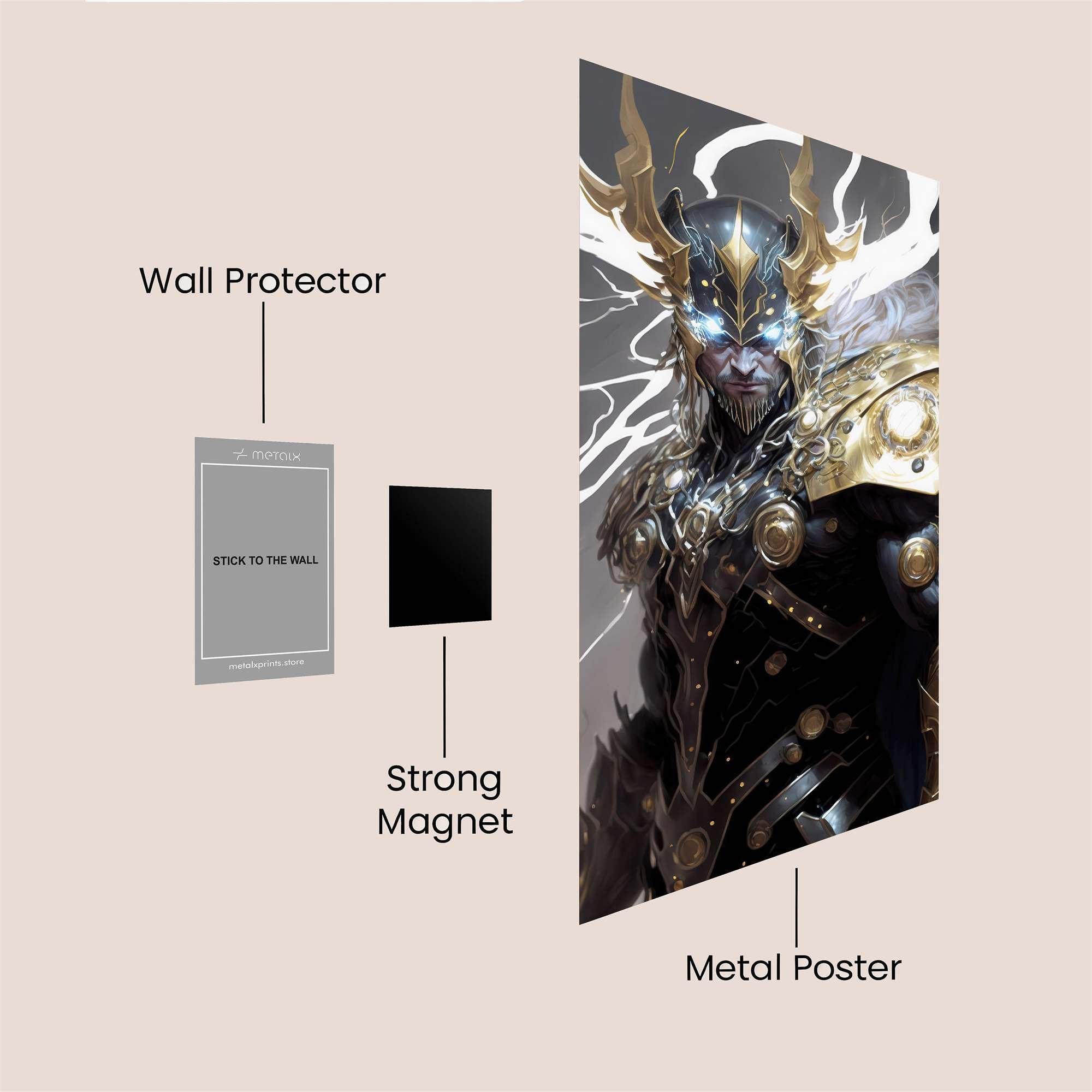 Thor's Majesty Safe Wall Magnetic / M