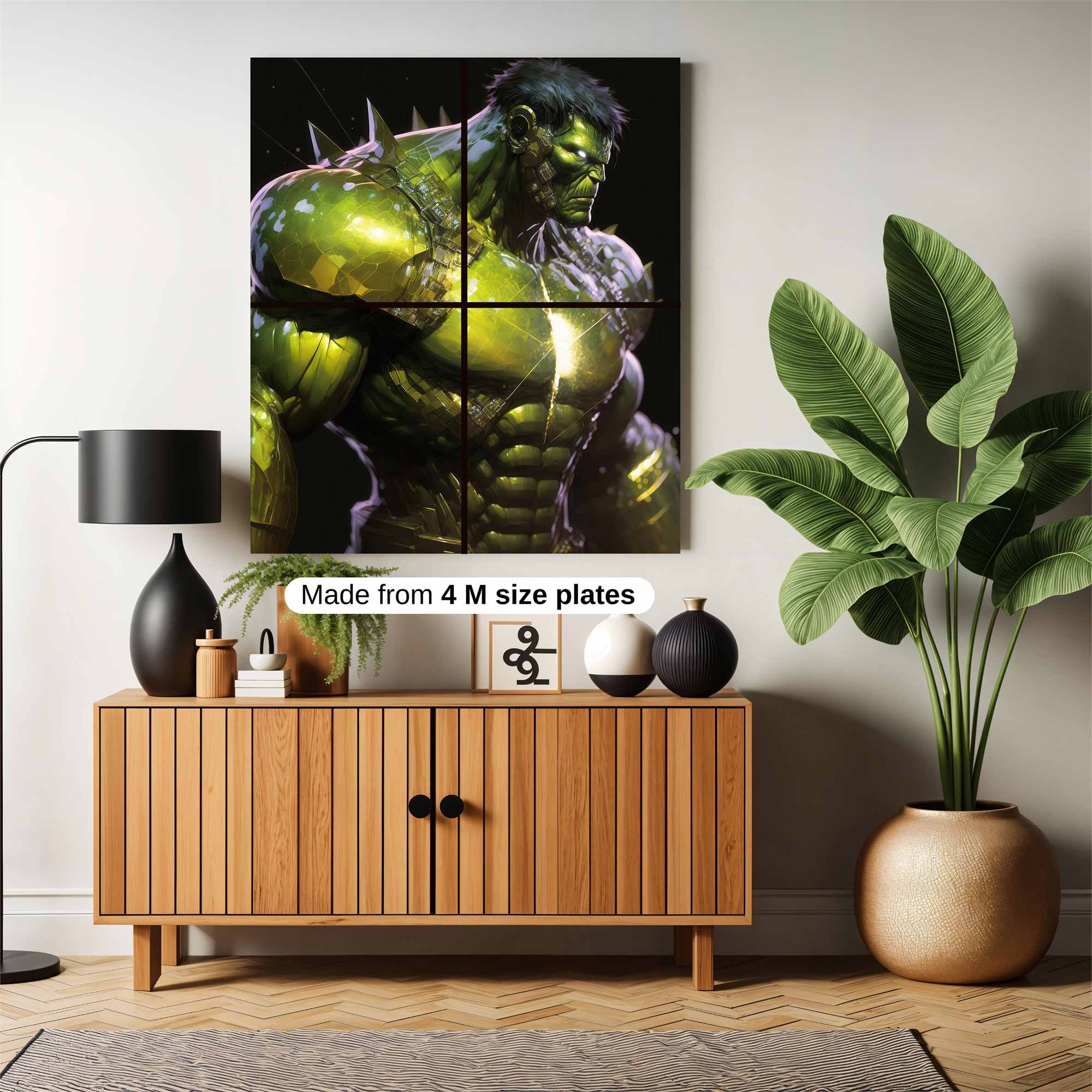 Hulk Brilliance Safe Wall Magnetic / M