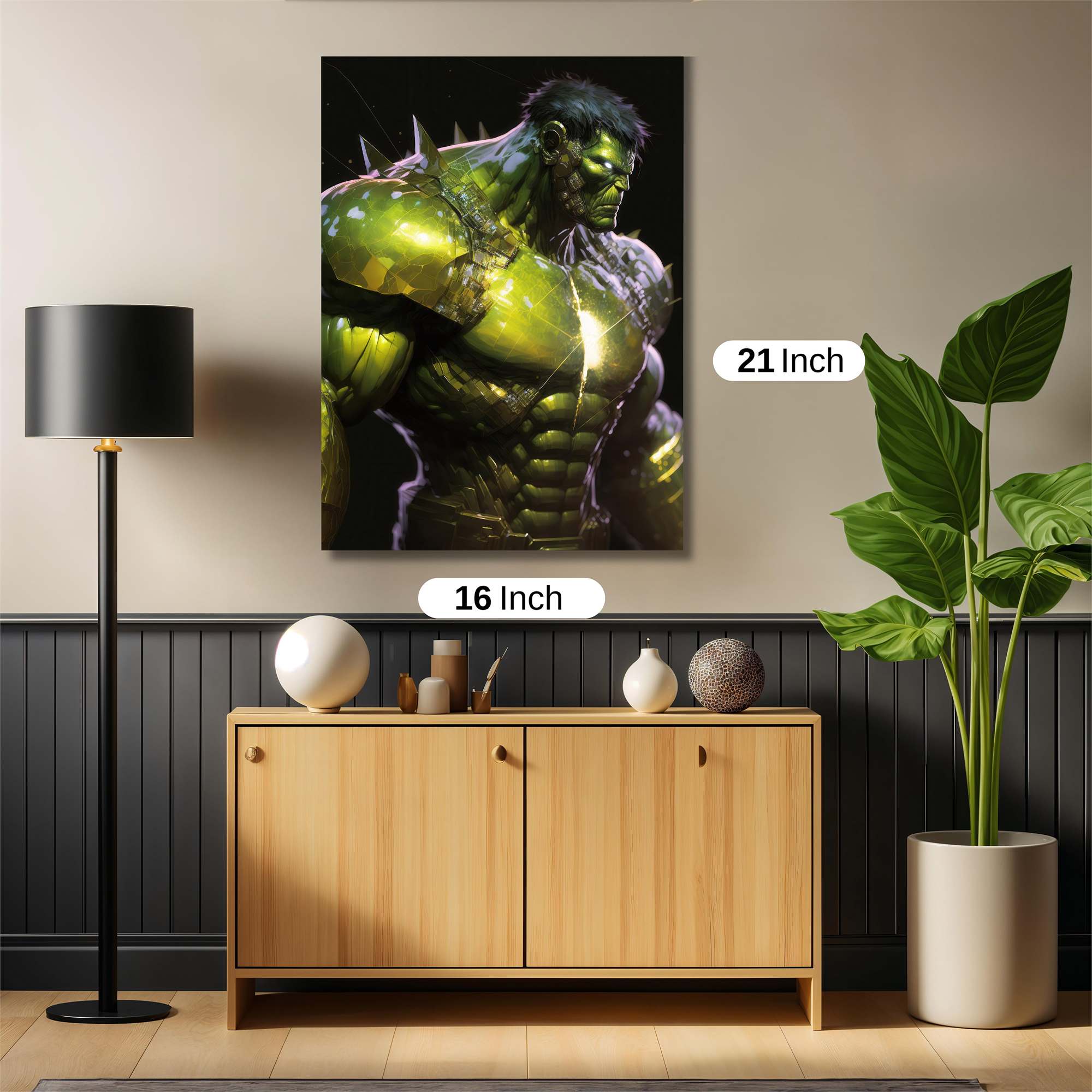Hulk Brilliance Safe Wall Magnetic / M