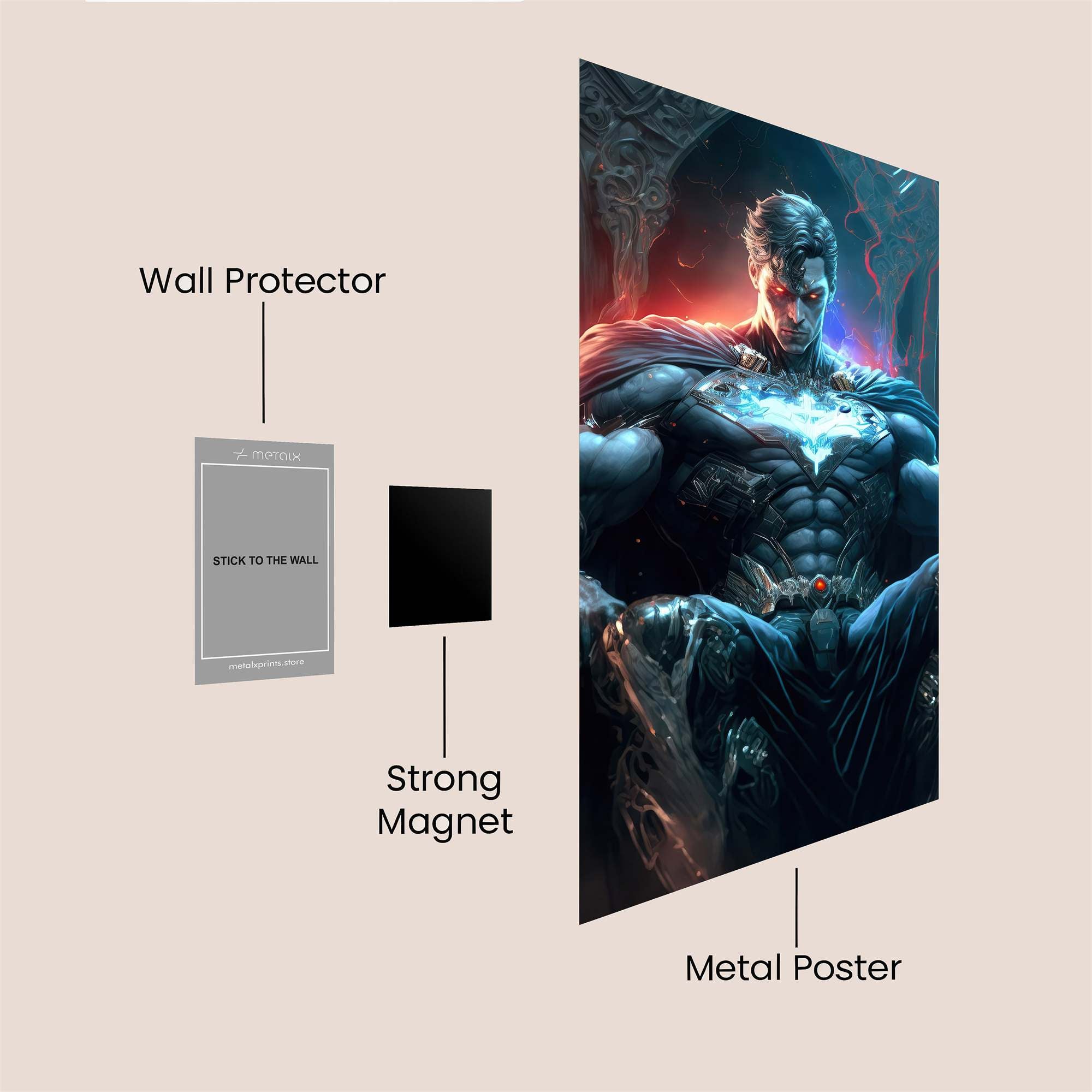 Dark Majesty Safe Wall Magnetic / M