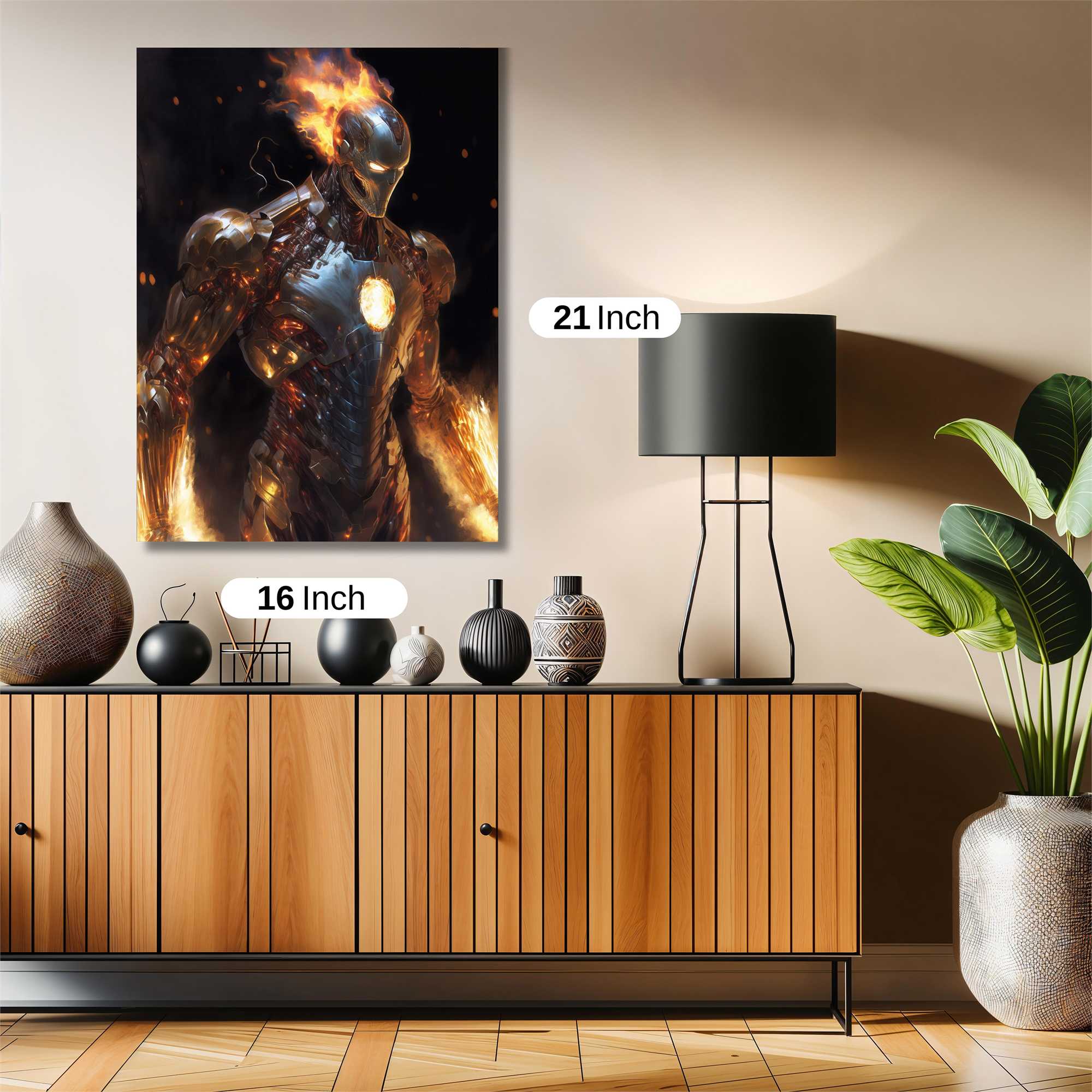 Fiery Sentinel Safe Wall Magnetic / M