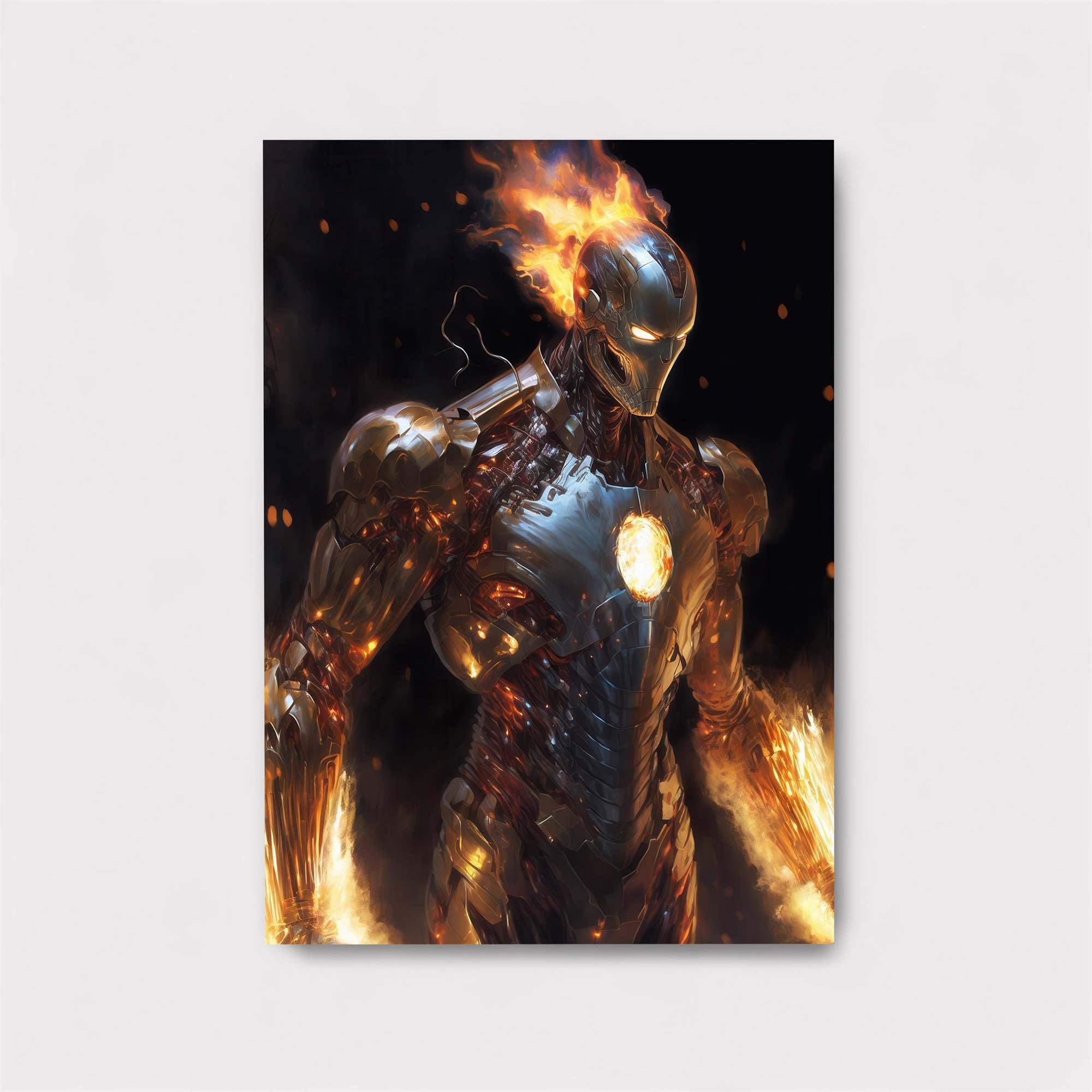 Fiery Sentinel Safe Wall Magnetic / M