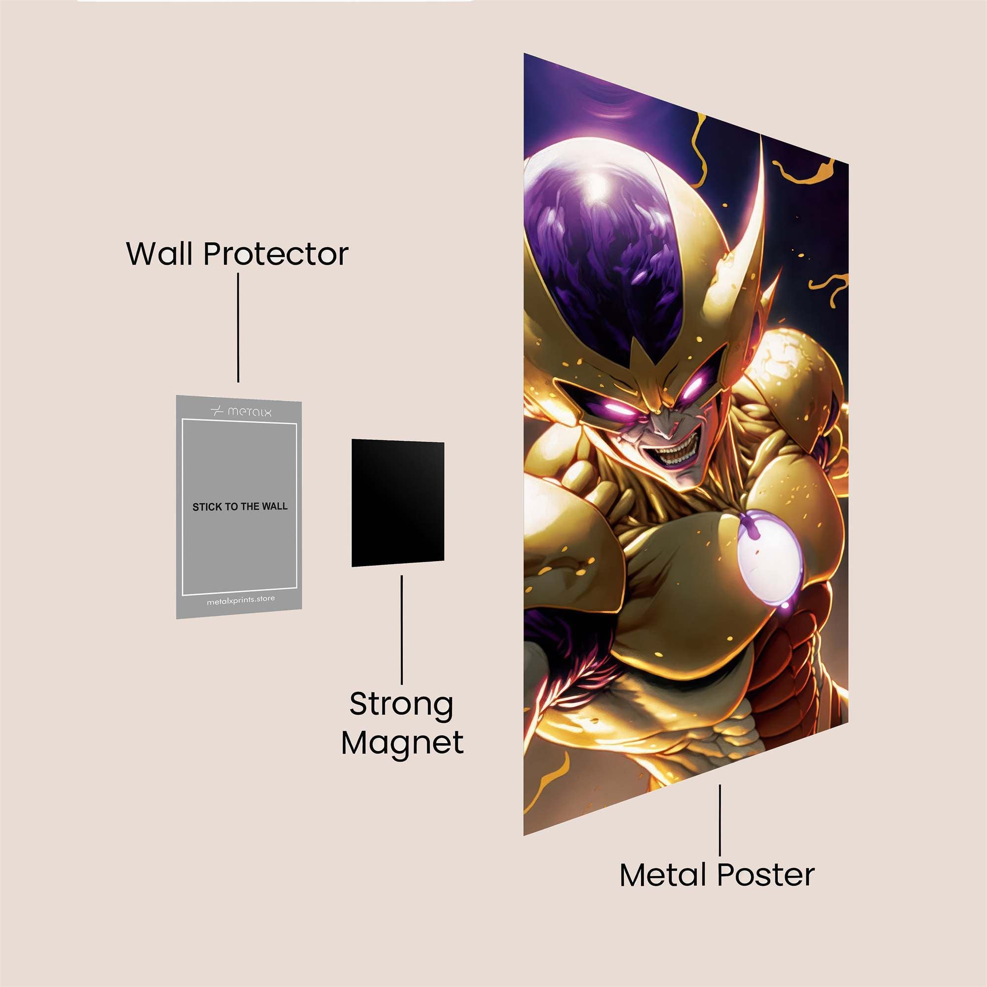 Frieza Fury Safe Wall Magnetic / M