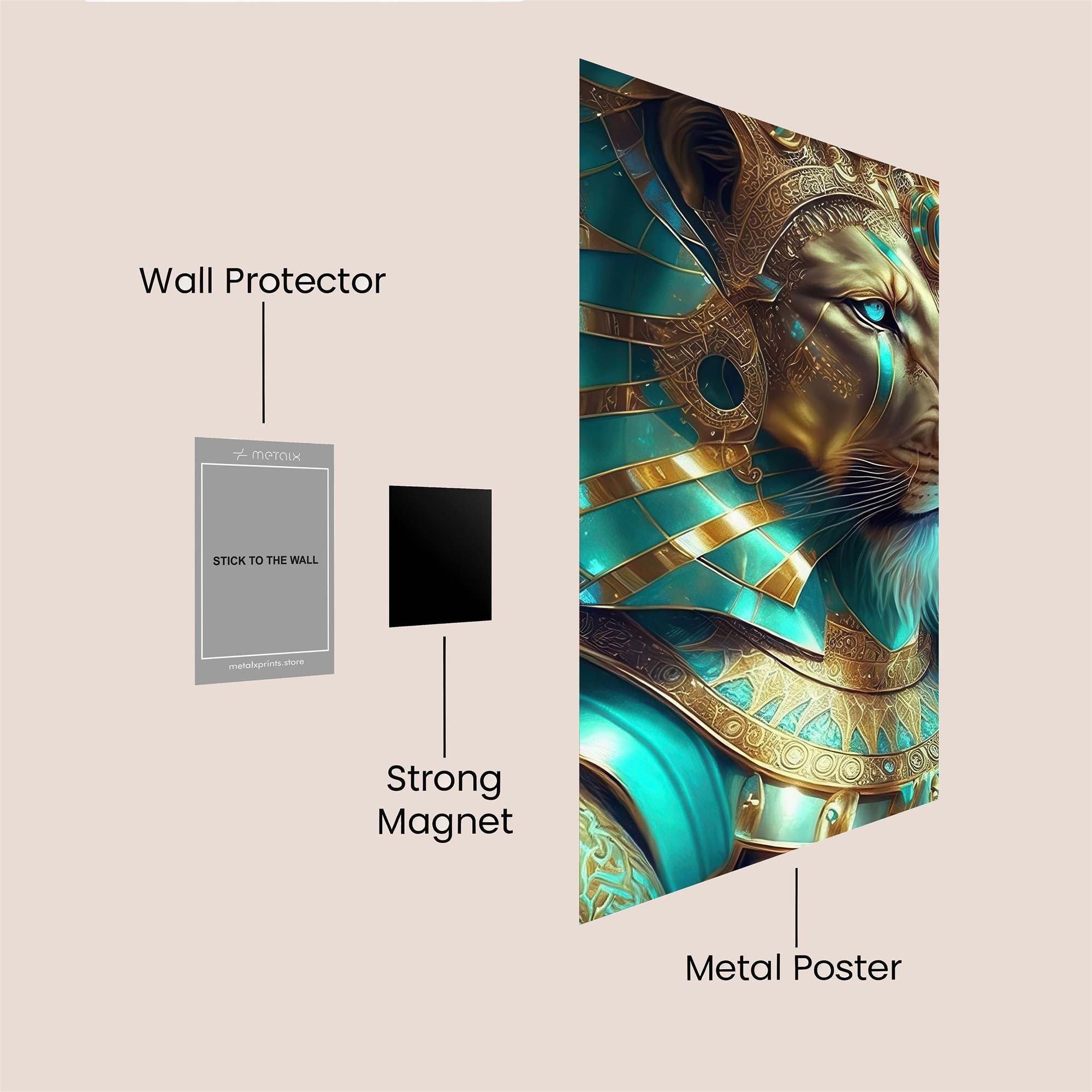 Regal Resplendence Safe Wall Magnetic / M