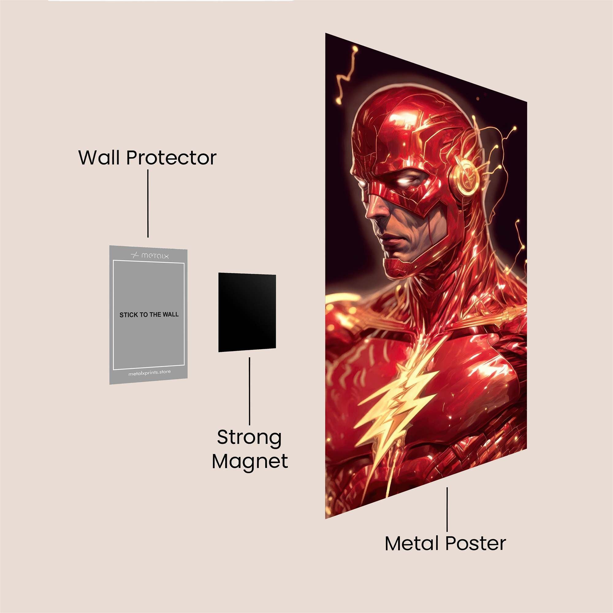 Flash Vortex Safe Wall Magnetic / M