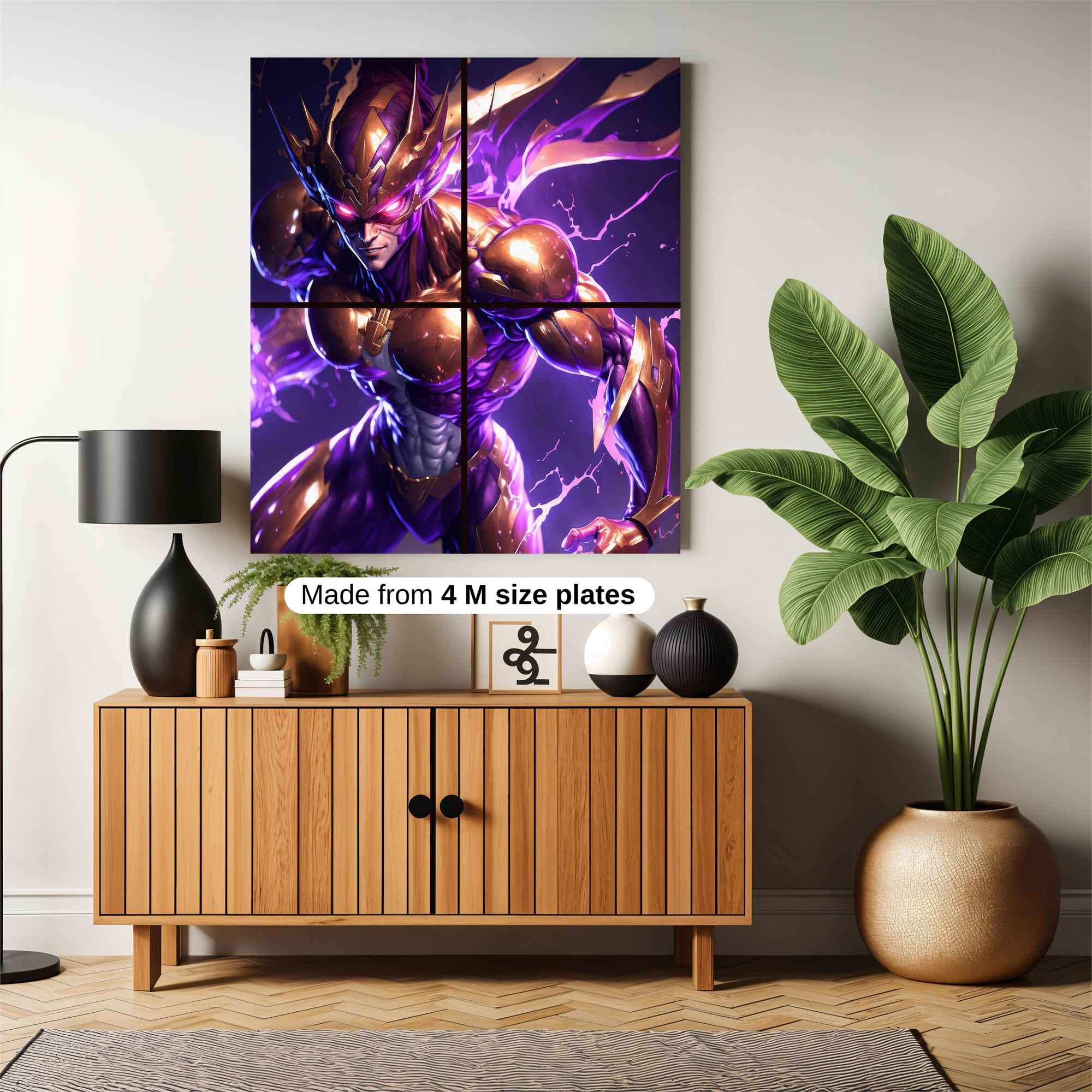 Cosmic Conqueror Safe Wall Magnetic / M