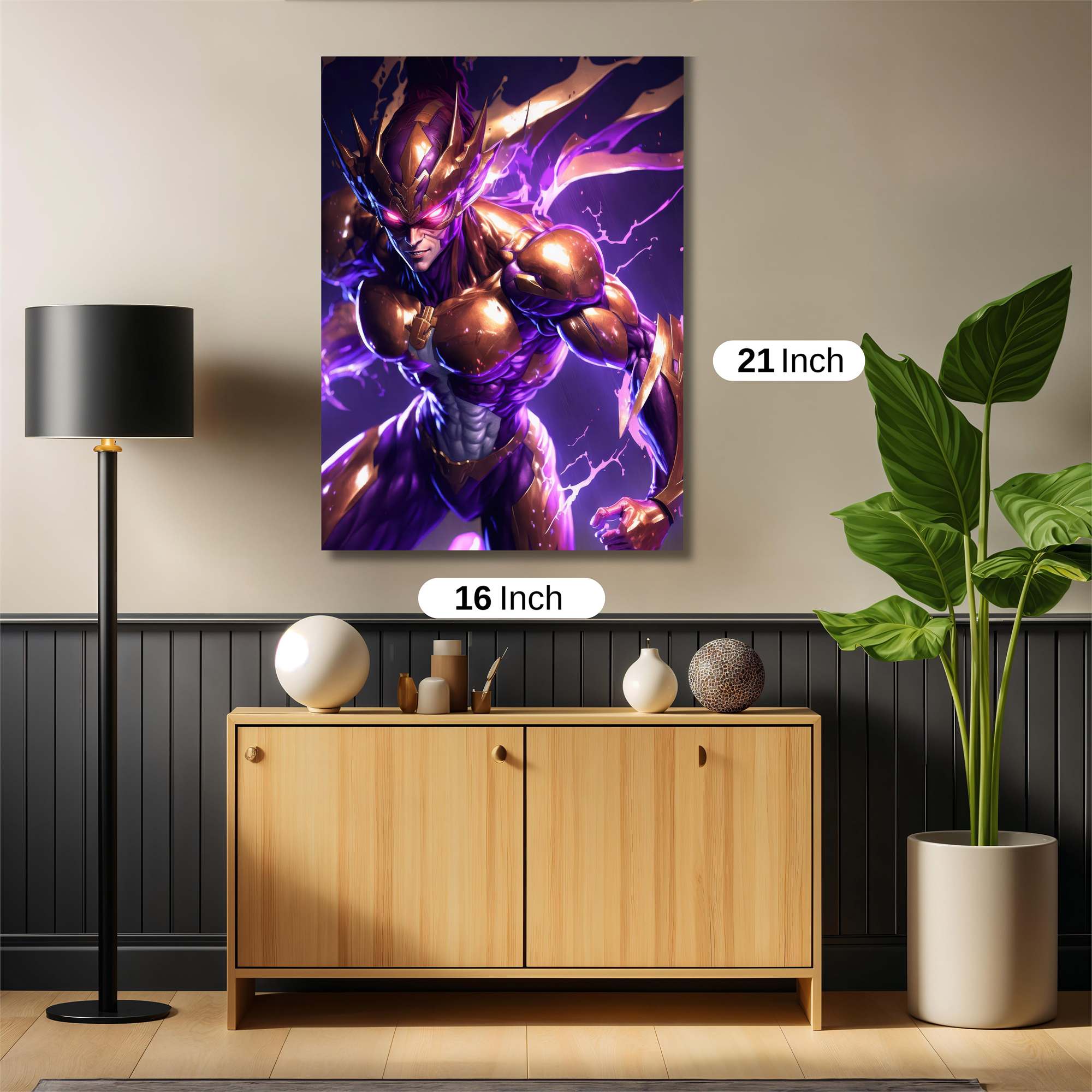 Cosmic Conqueror Safe Wall Magnetic / M