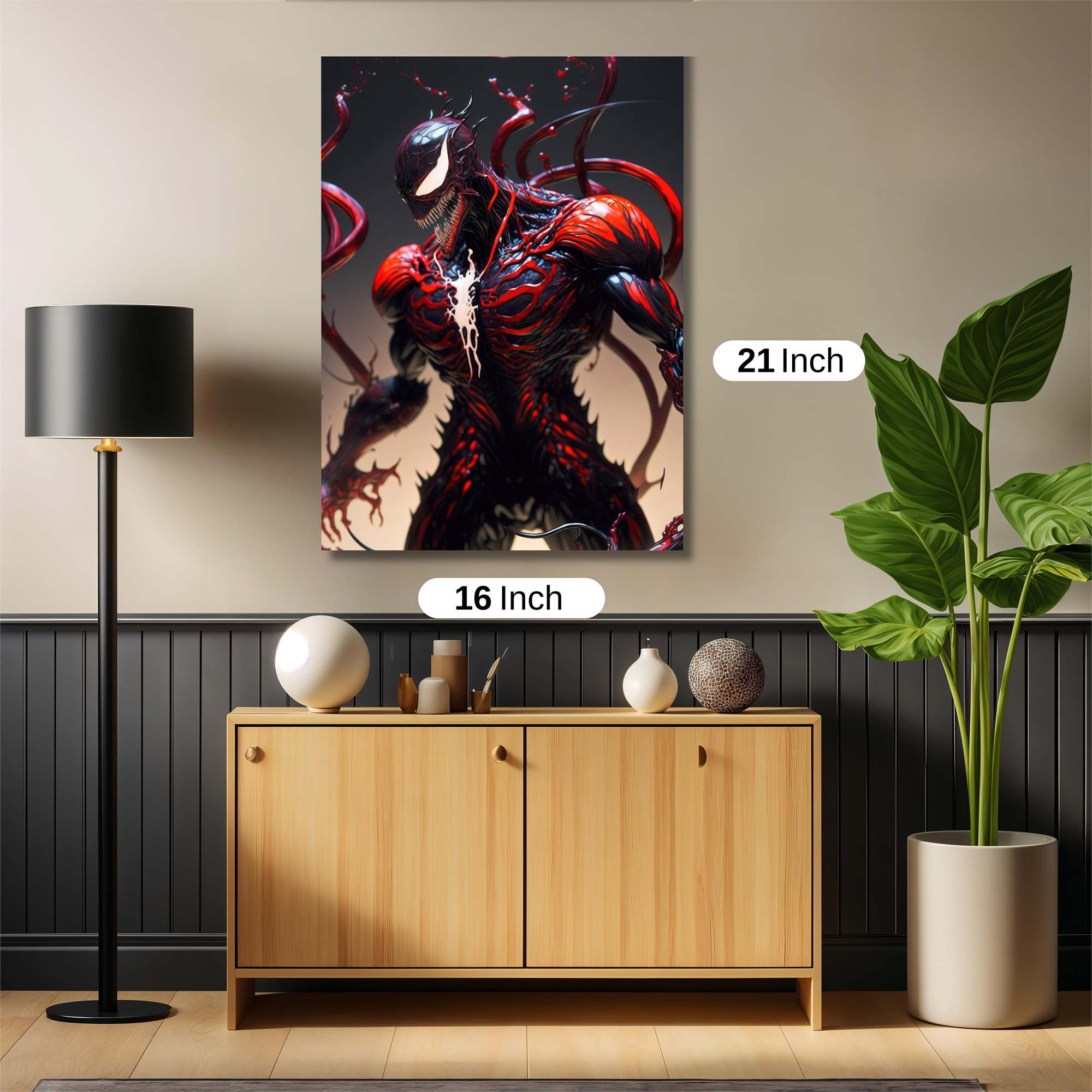 Carnage Surge Safe Wall Magnetic / M