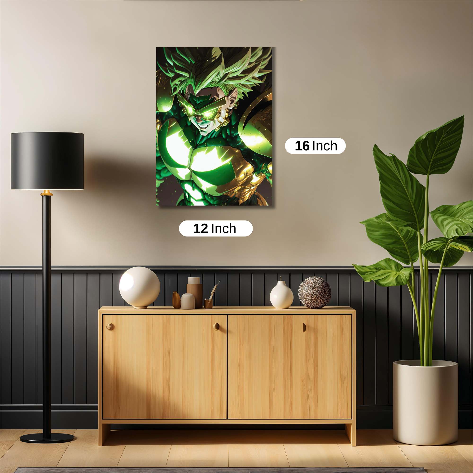 Broly Luminescence Safe Wall Magnetic / M