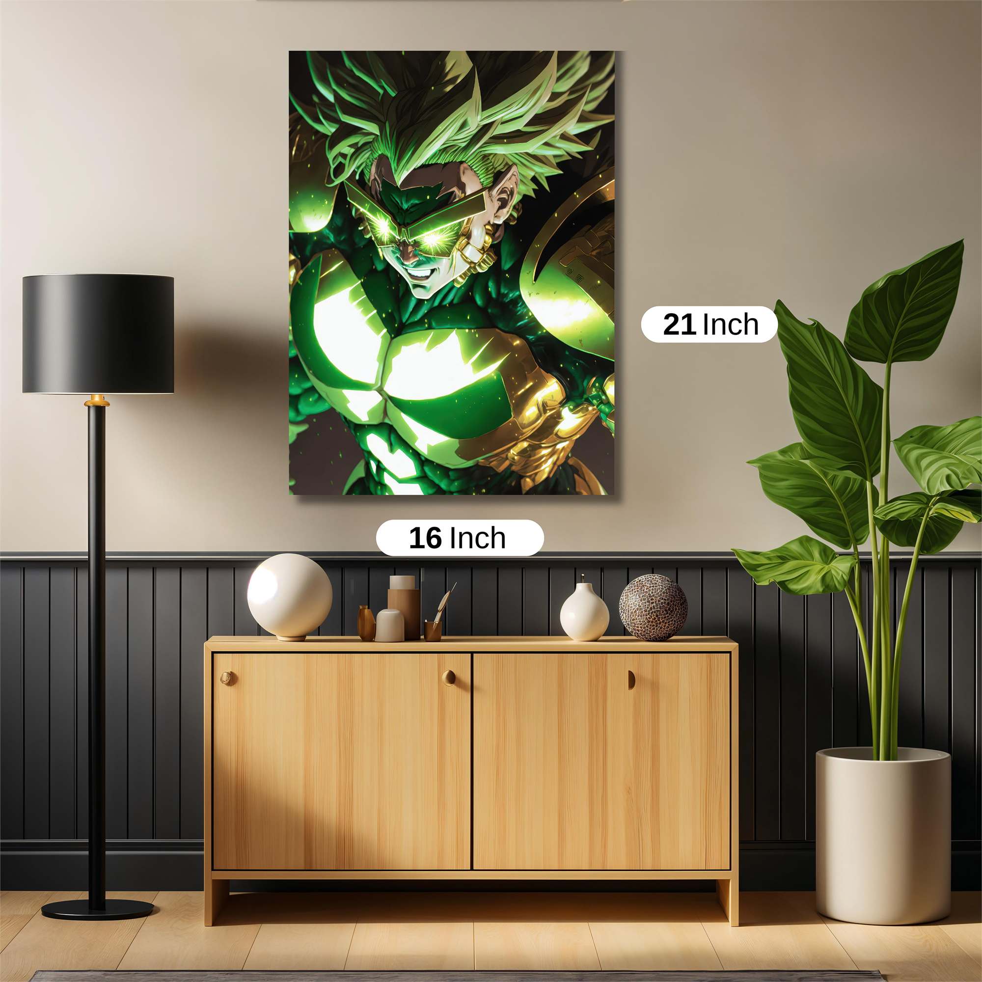 Broly Luminescence Safe Wall Magnetic / M