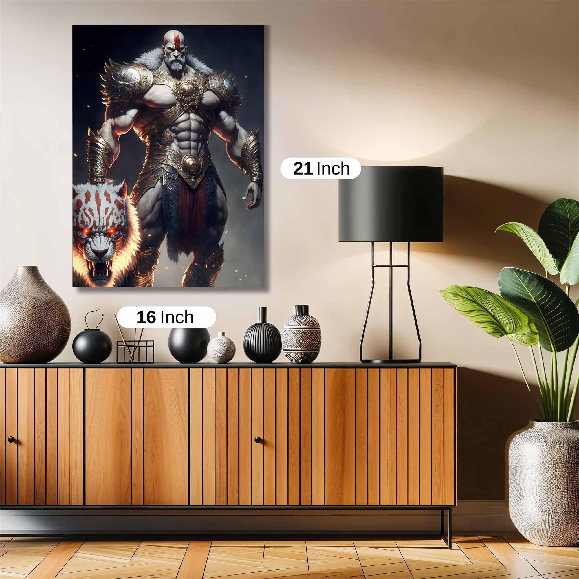 Godly Ferocity Safe Wall Magnetic / M