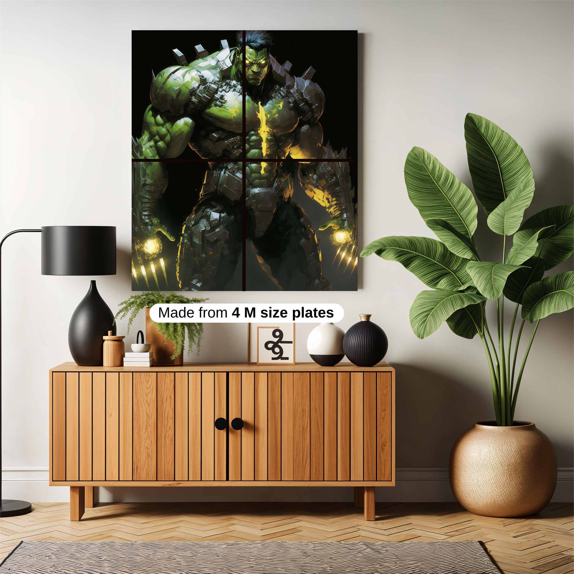 Hulk Ferocity Safe Wall Magnetic / M