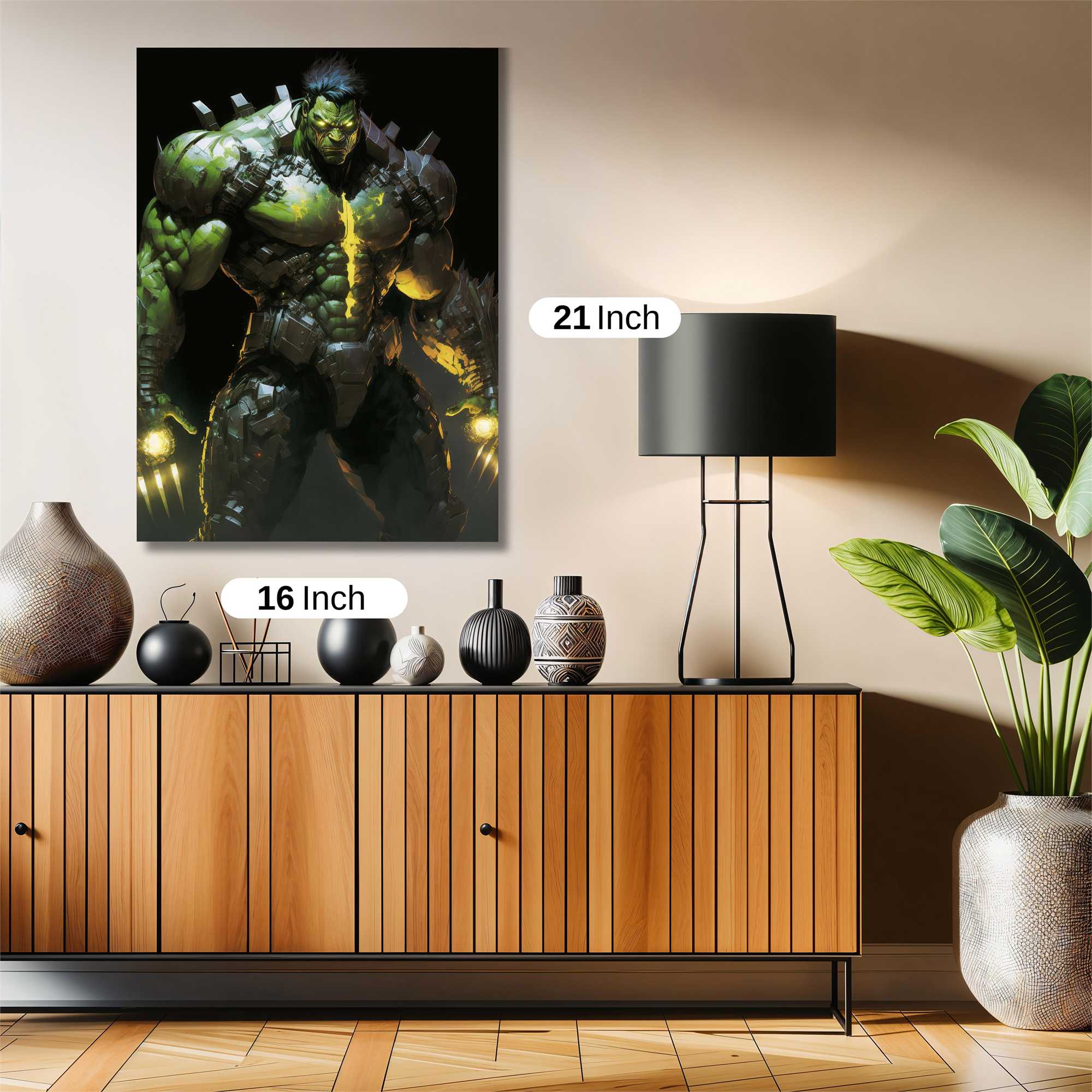 Hulk Ferocity Safe Wall Magnetic / M