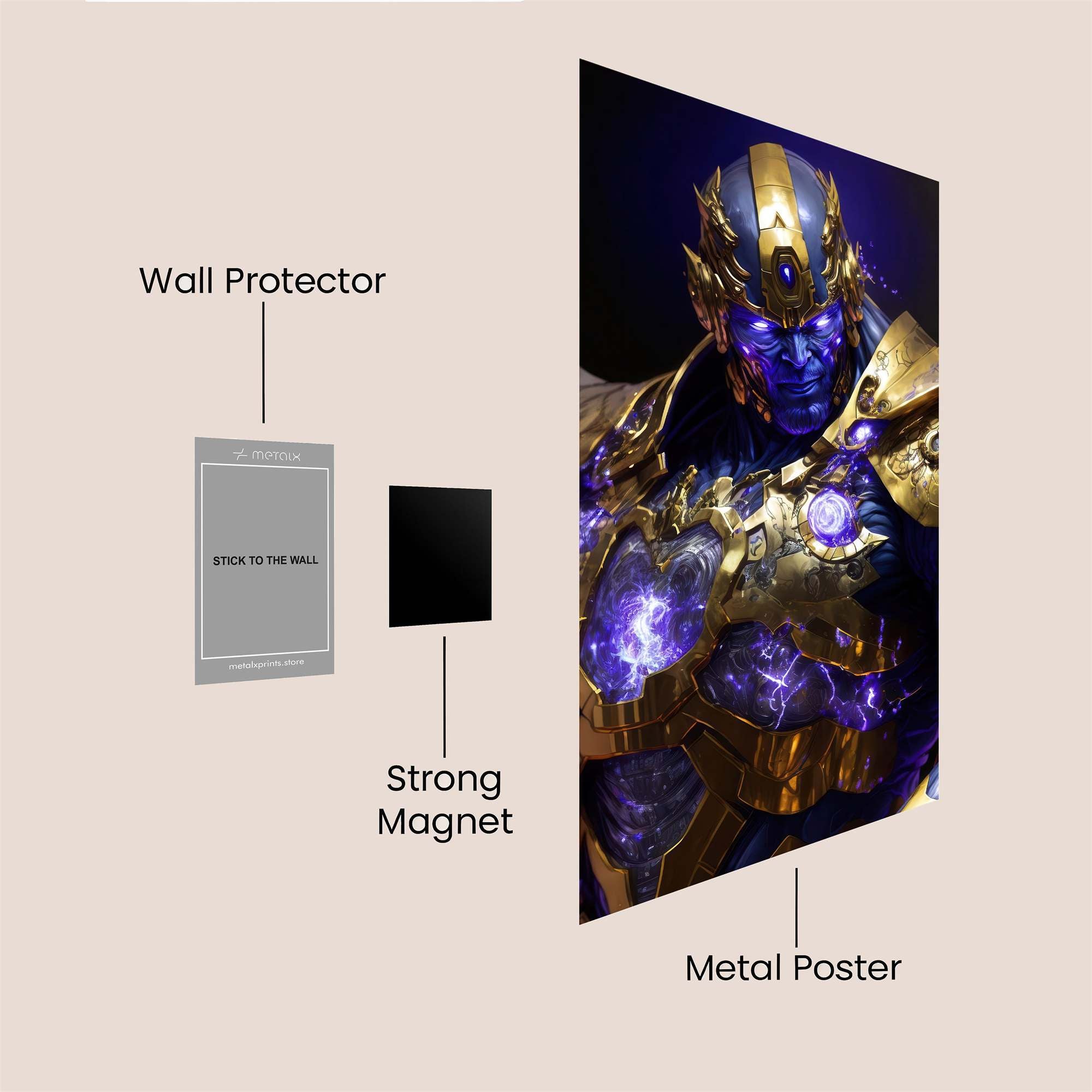 Titan Majesty Safe Wall Magnetic / M