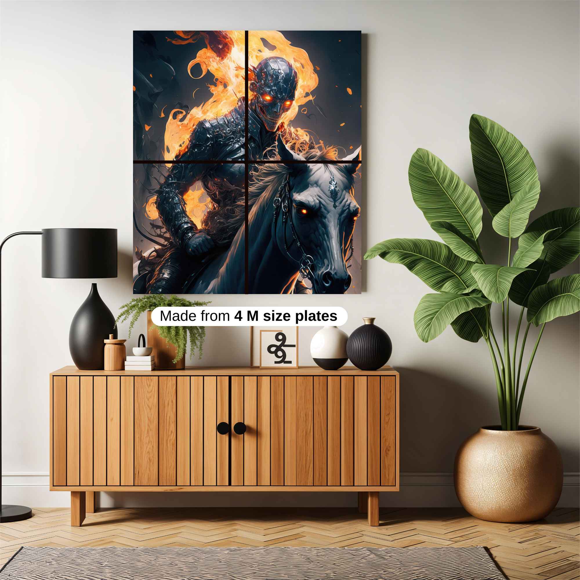 Inferno Rider Safe Wall Magnetic / M