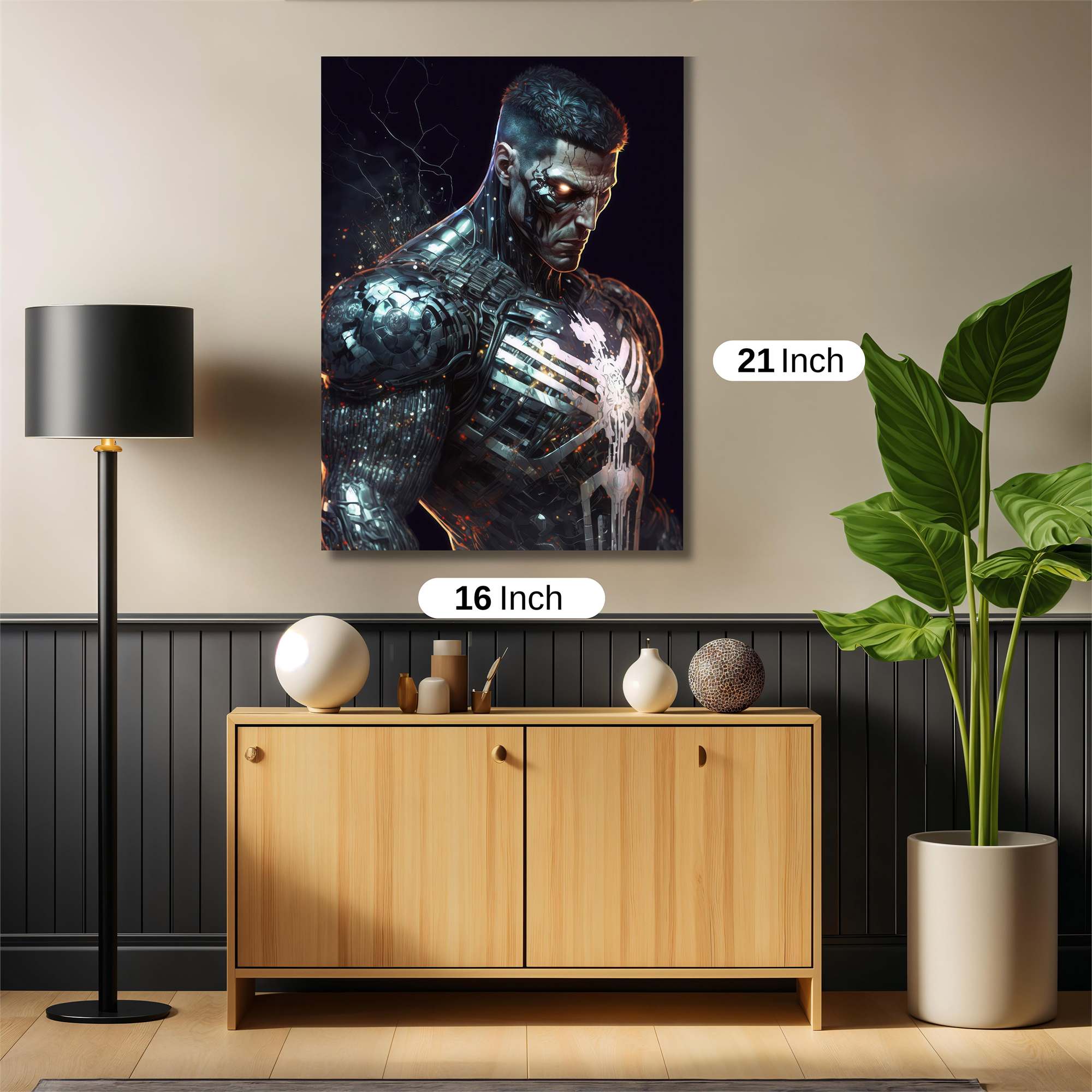 Cybernetic Edge Safe Wall Magnetic / M