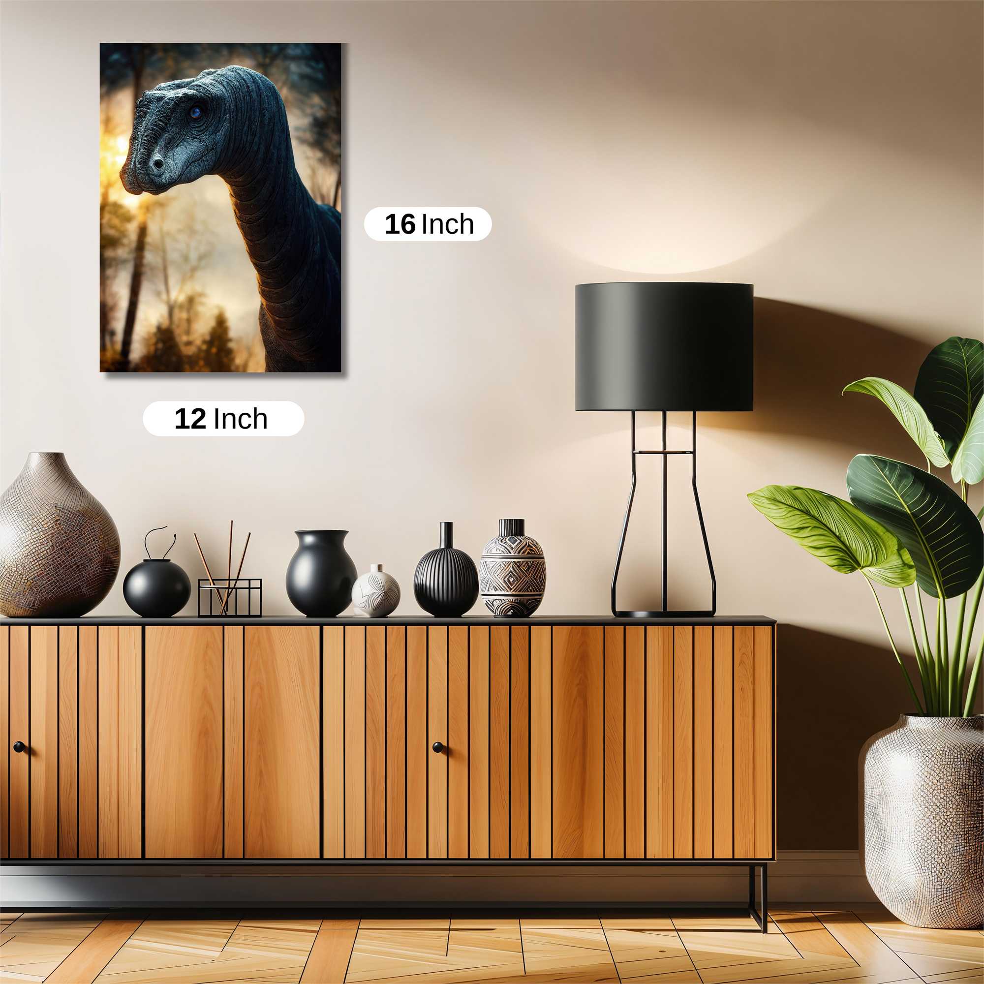 Dinosaur Serenity Safe Wall Magnetic / M