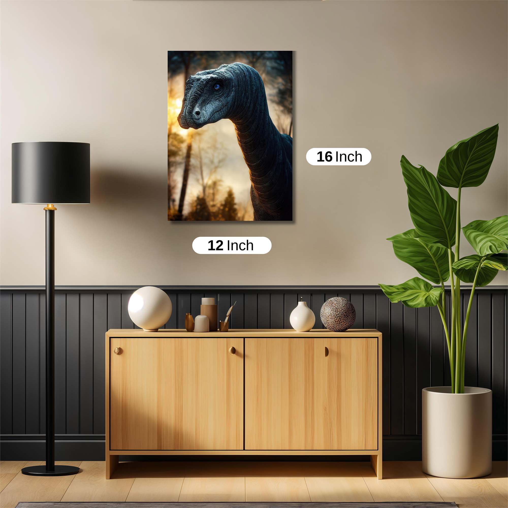 Dinosaur Serenity Safe Wall Magnetic / M