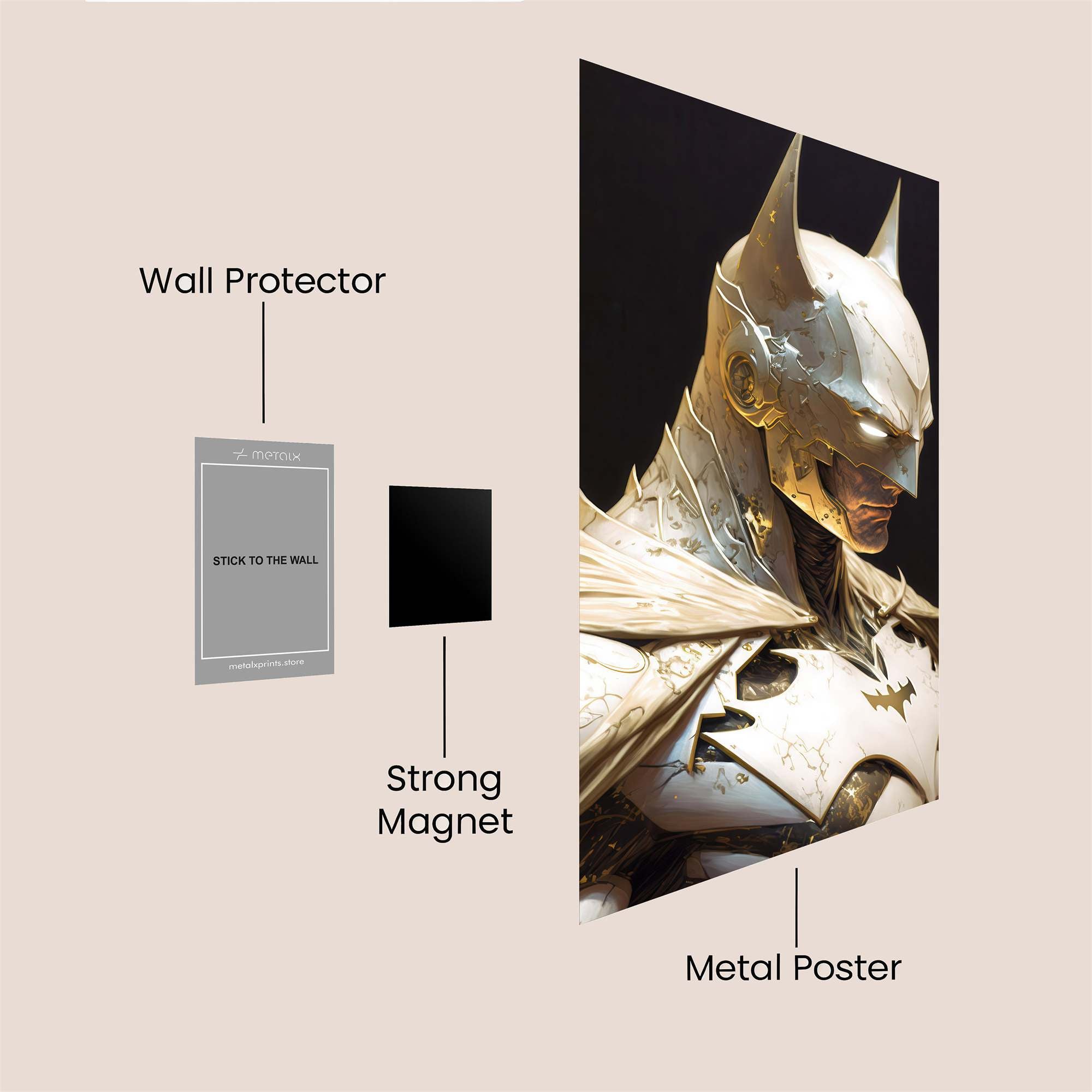 Batman Majesty Safe Wall Magnetic / M