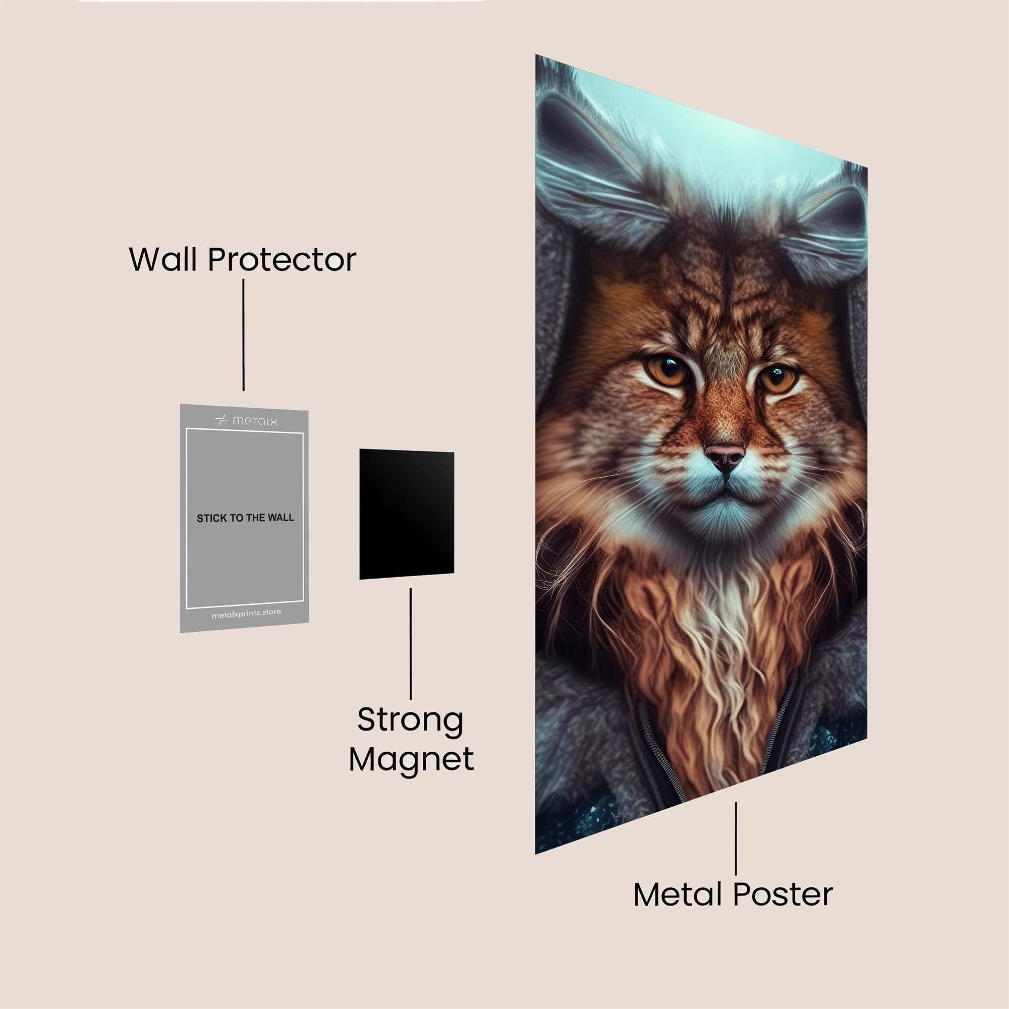 Lynx Majesty Safe Wall Magnetic / M
