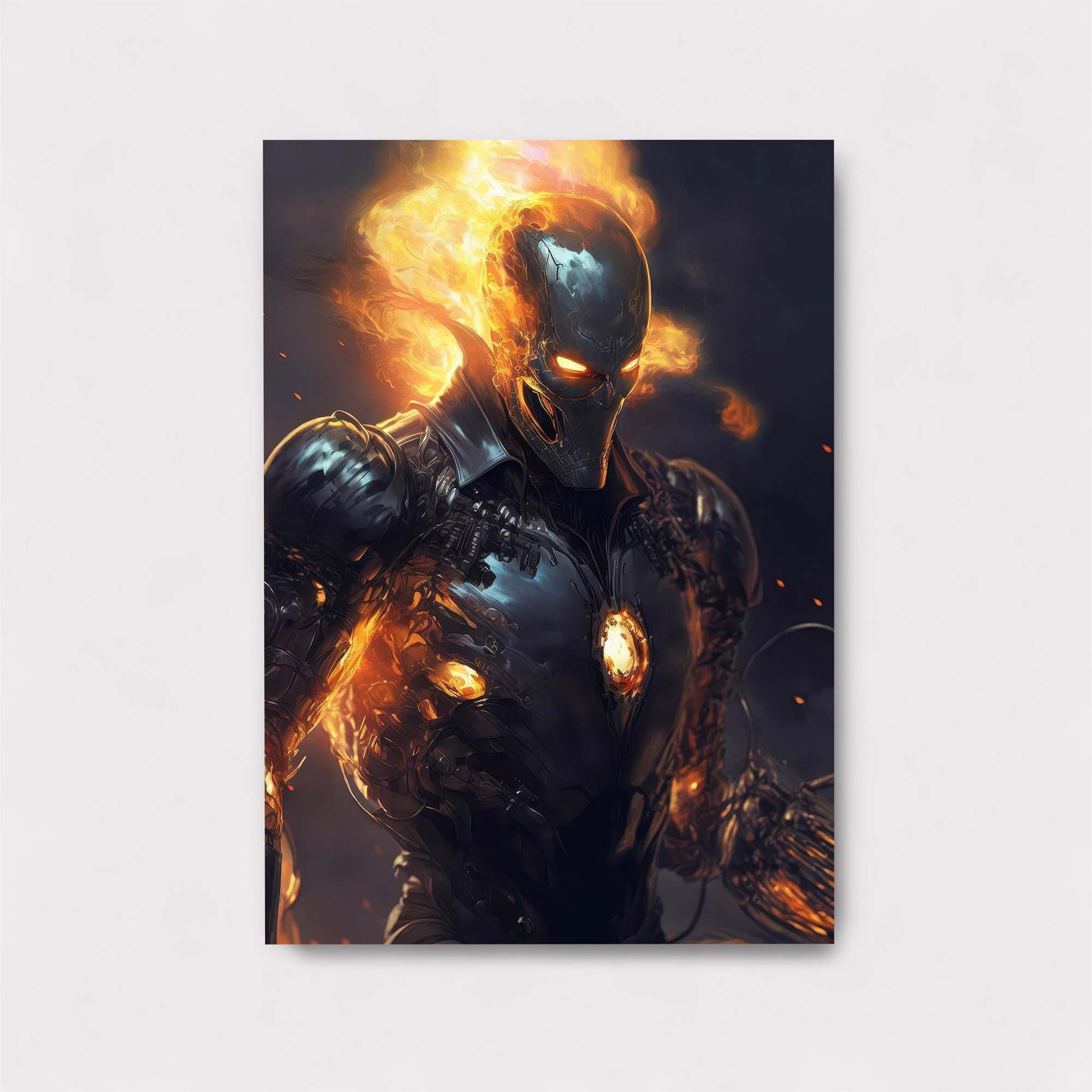 Cyber Inferno Safe Wall Magnetic / M