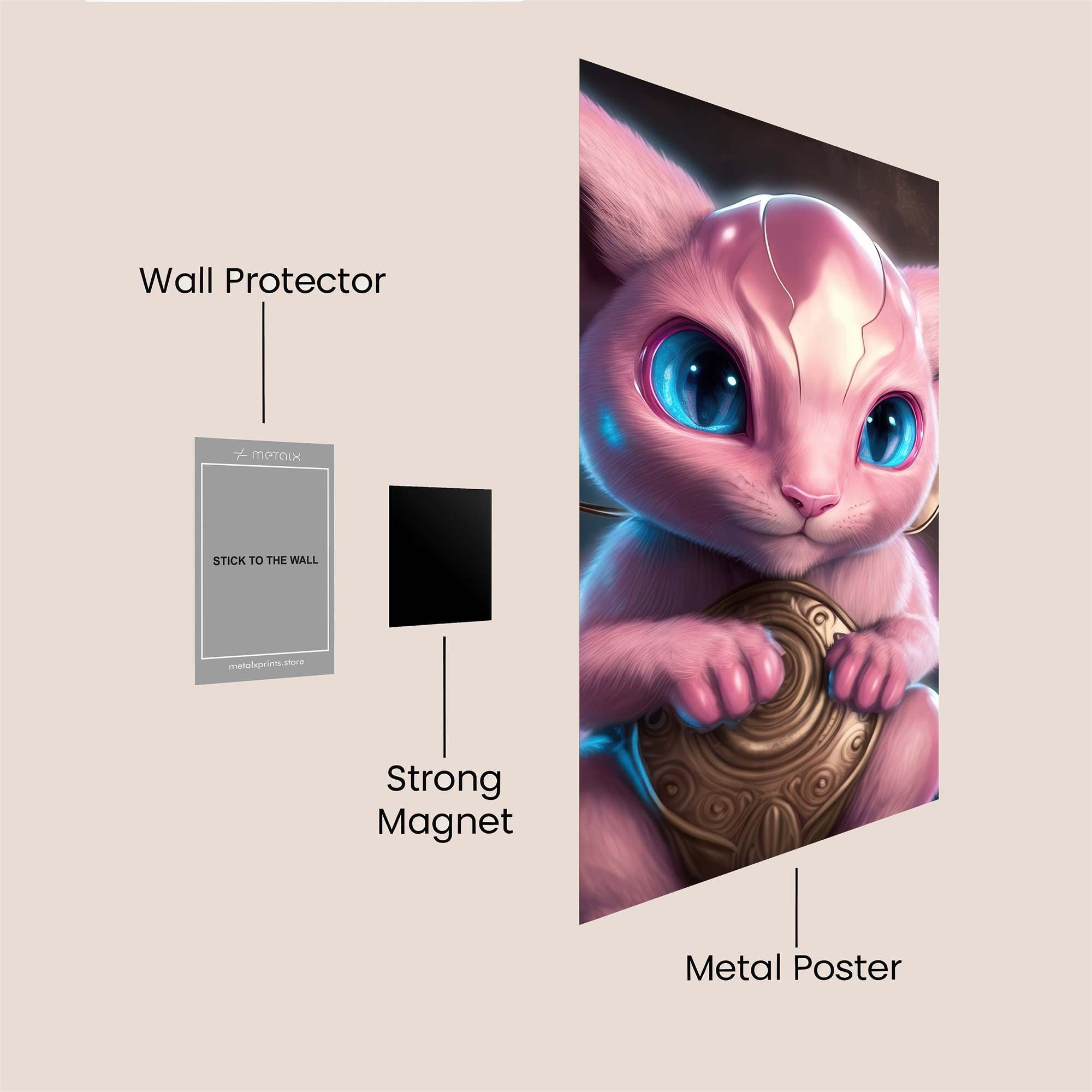 Mystic Charm Safe Wall Magnetic / M