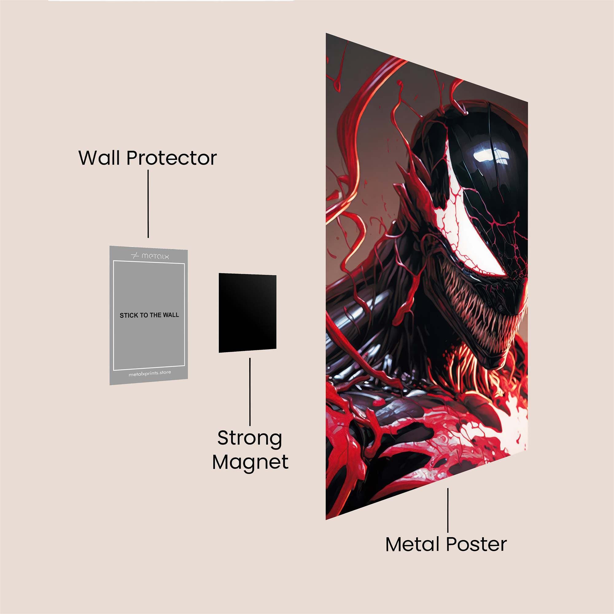 Venom Vigor Safe Wall Magnetic / M